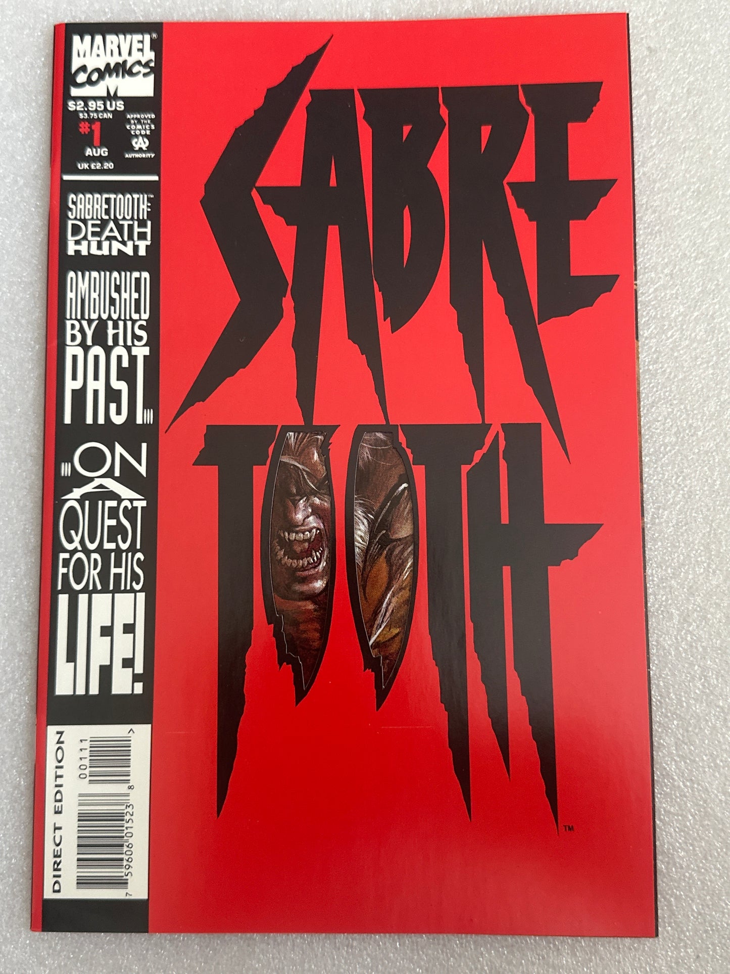 SaberTooth #1 Marvel 1993