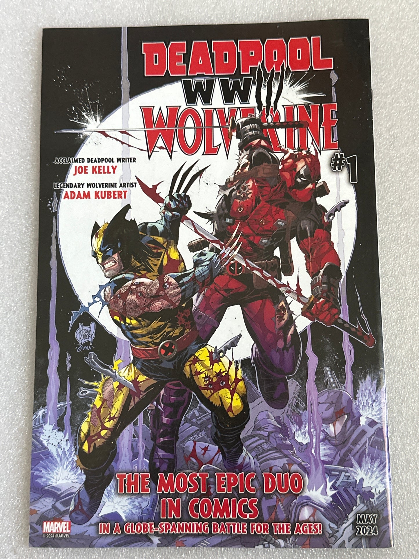 Deadpool #1 Big Gun Variant Marvel 2024
