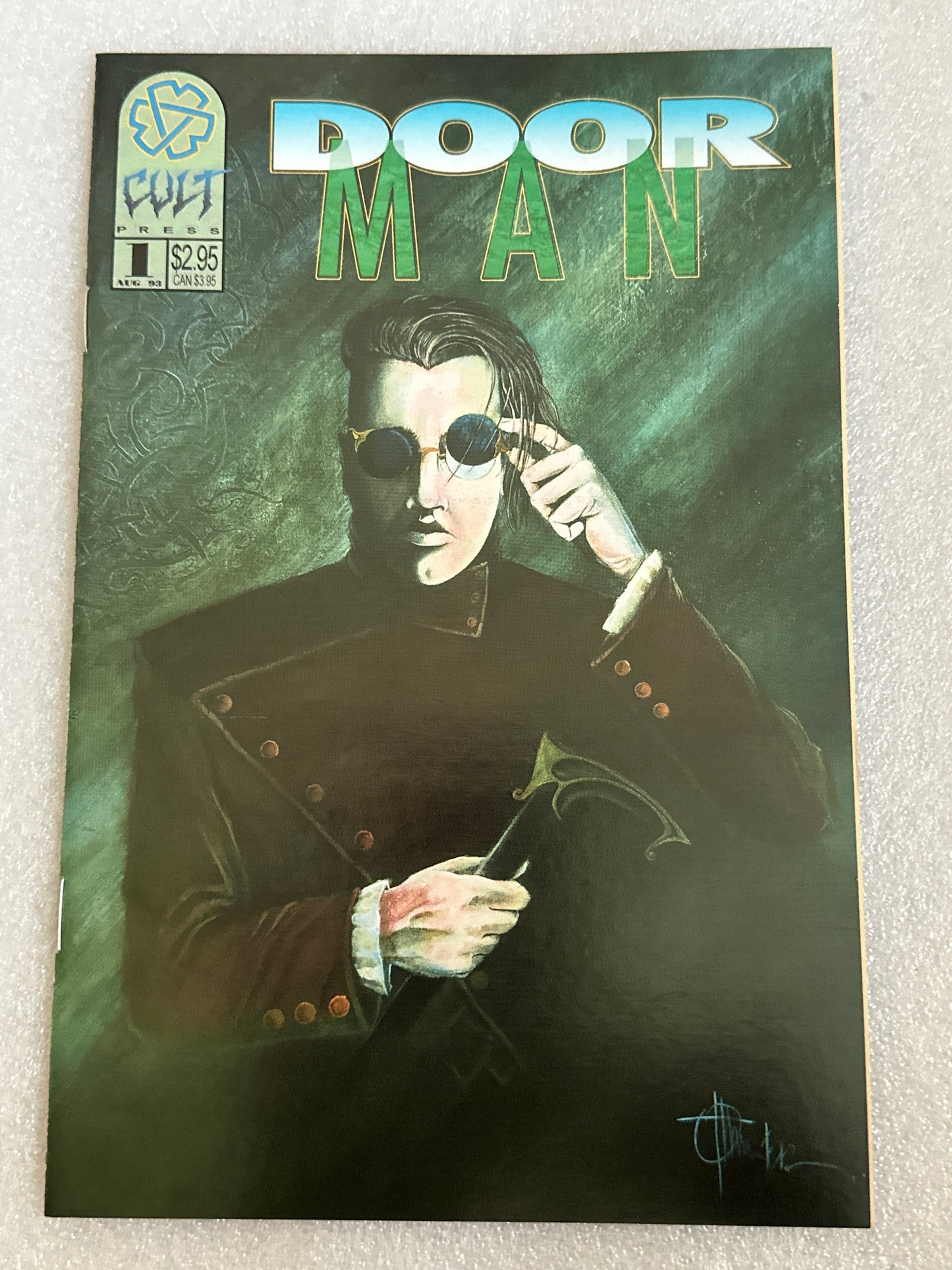 Door Man #1 Gold Foil Cover Cult Press 1993