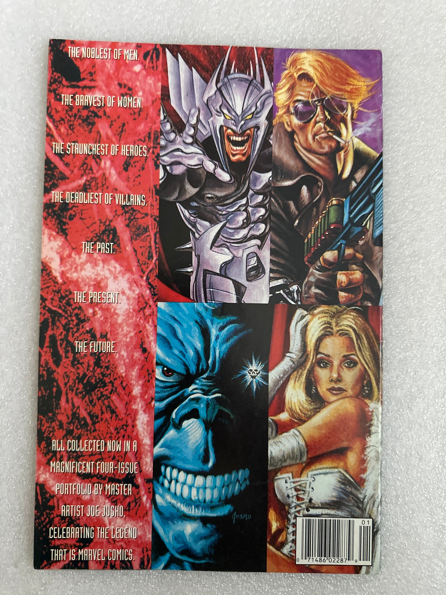 The Marvel Masterpieces Collection Joe Jusho Book One Marvel 1993