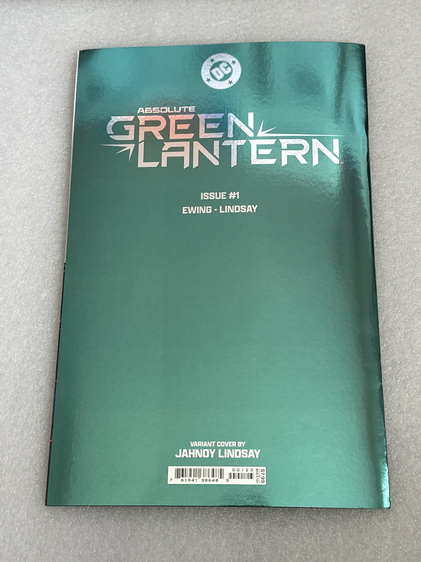 Absolute Green Lantern #1 Foil Variant Cover DC 2025