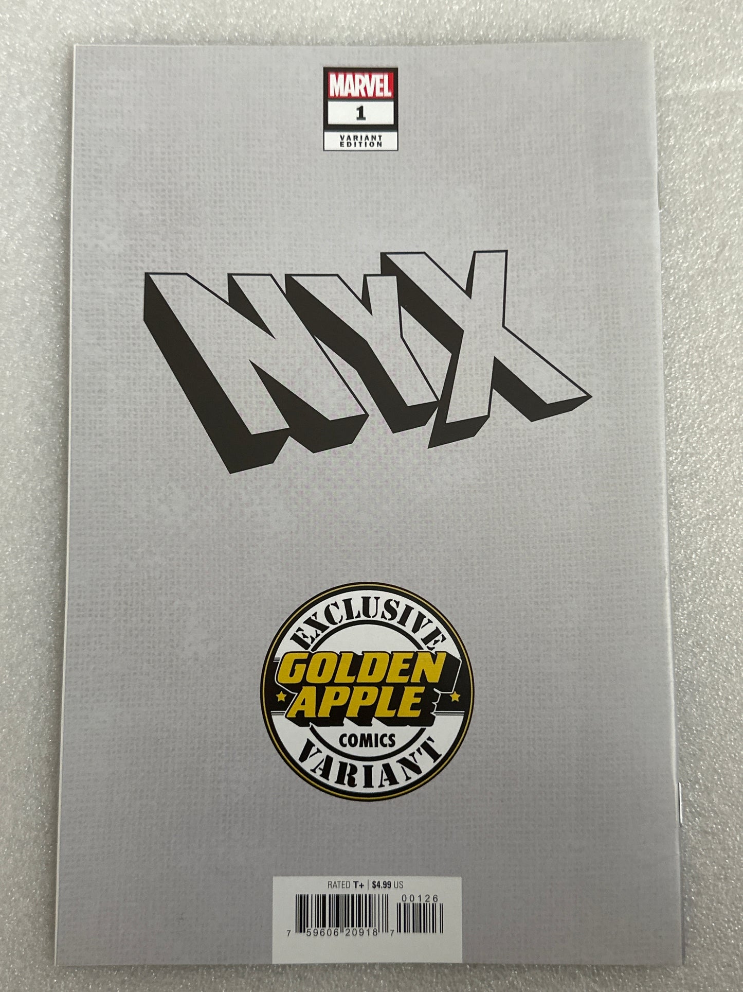 NYX #1 Golden Apple Virgin Variant Marvel 2024