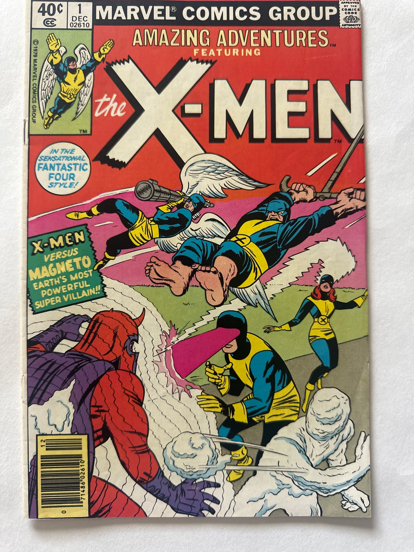 Amazing Adventures Featuring The X-Men #1 Reprint Marvel Comics 1979