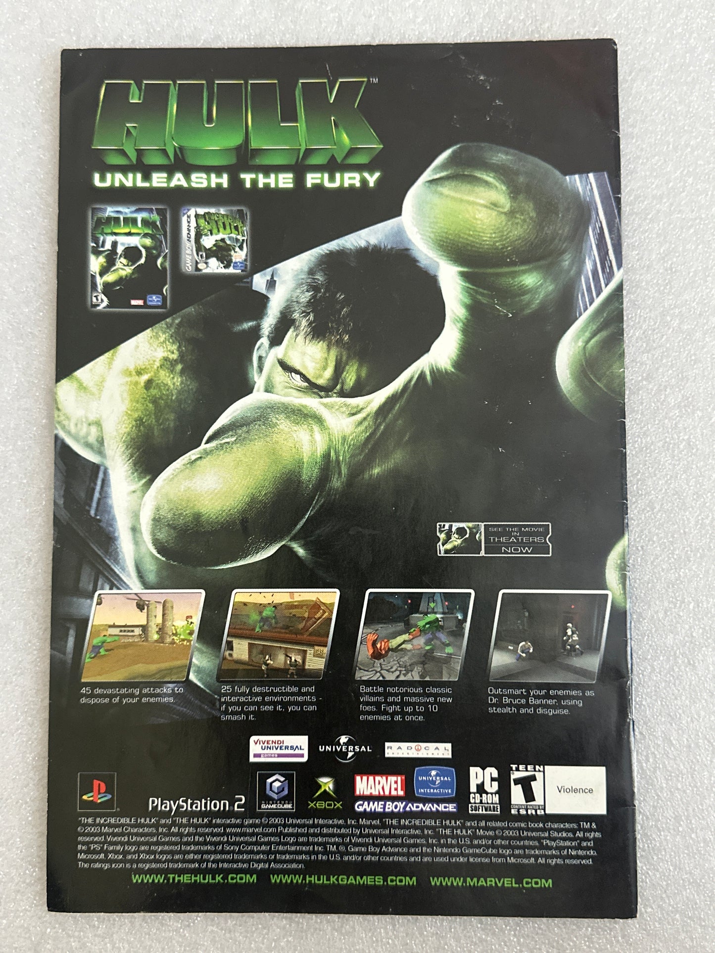 Incredible Hulk #1 Walmart Exclusive Marvel 2003