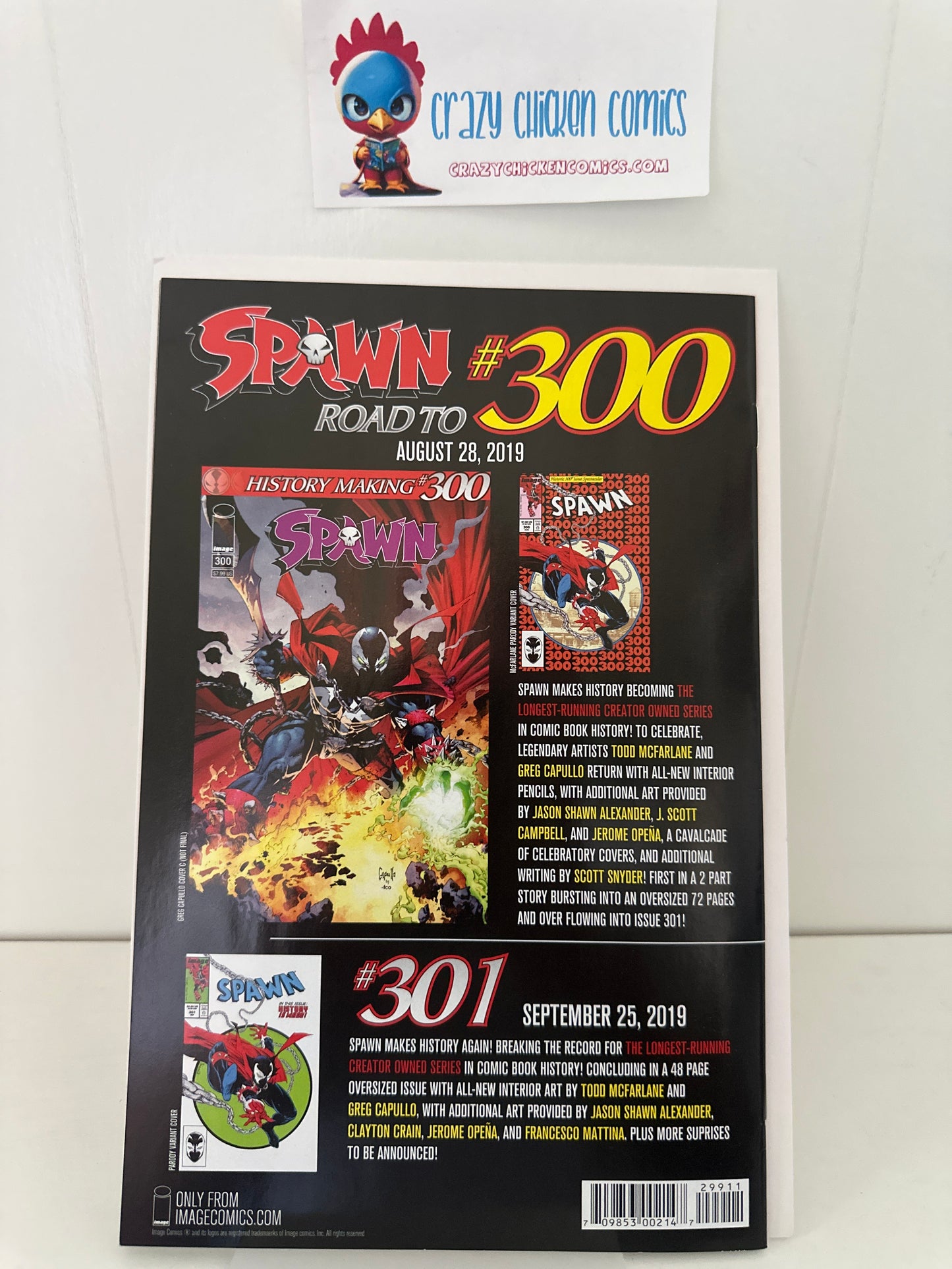 Spawn #299 Image Comics 2019