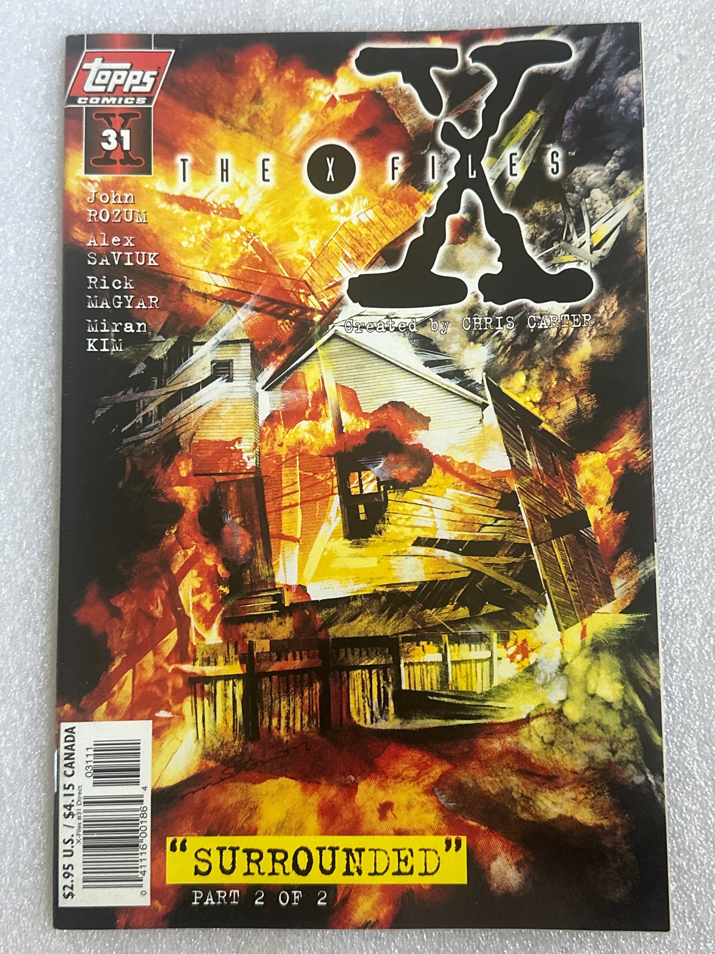 X-Files #31 Topps Comics 1997