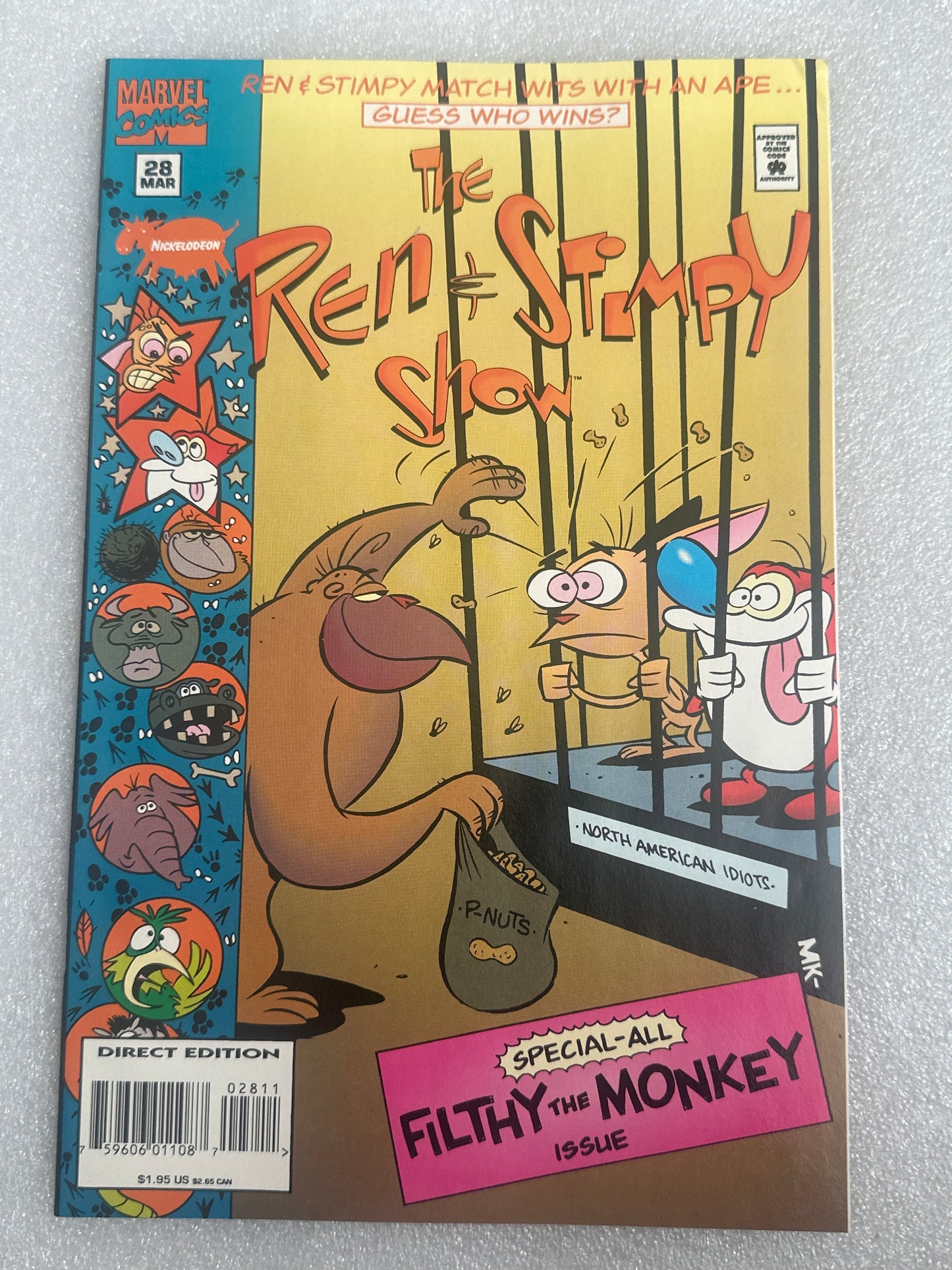 Ren & Stimpy Show #28 Marvel 1995