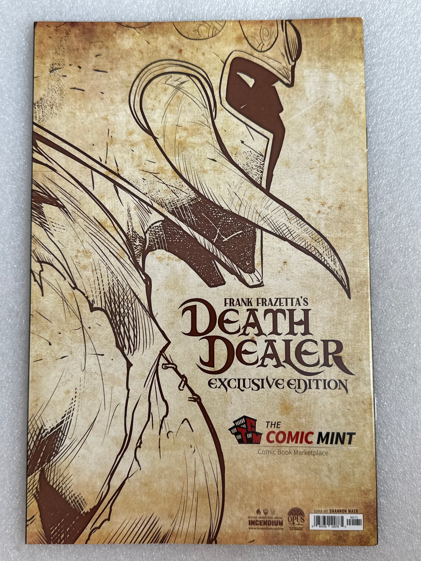 Frank Frazetta's Death Dealer #1 Comic Mint Variant Opus 2022