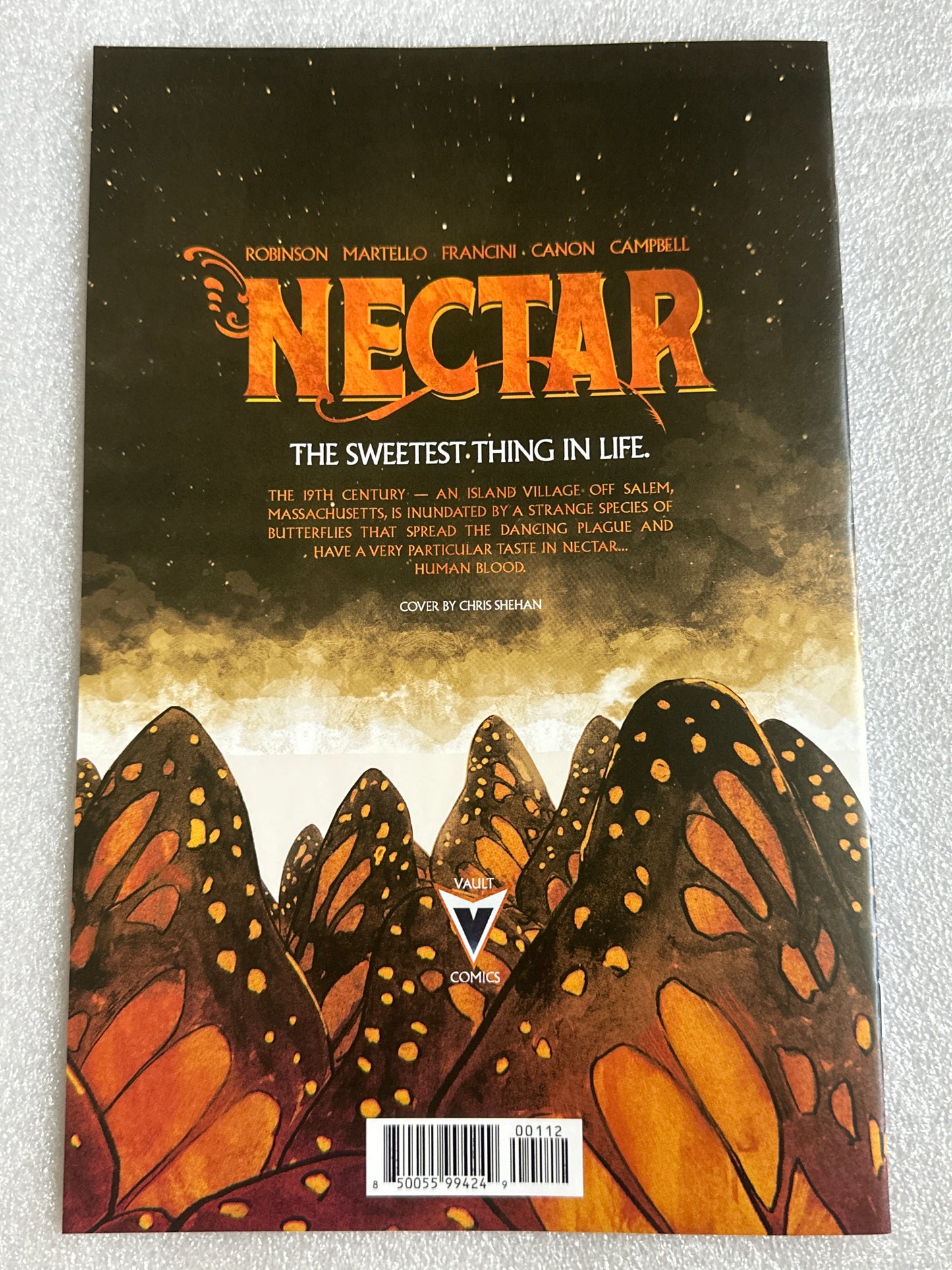 Nectar #1 2nd Print Cover A Vault 2026