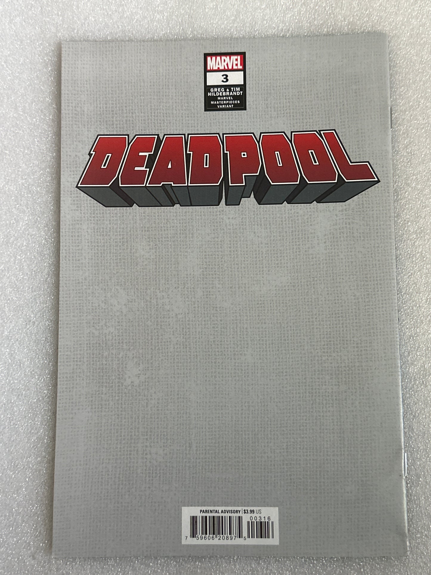 Deadpool #3 Virgin Masterpieces Variant Marvel 2024