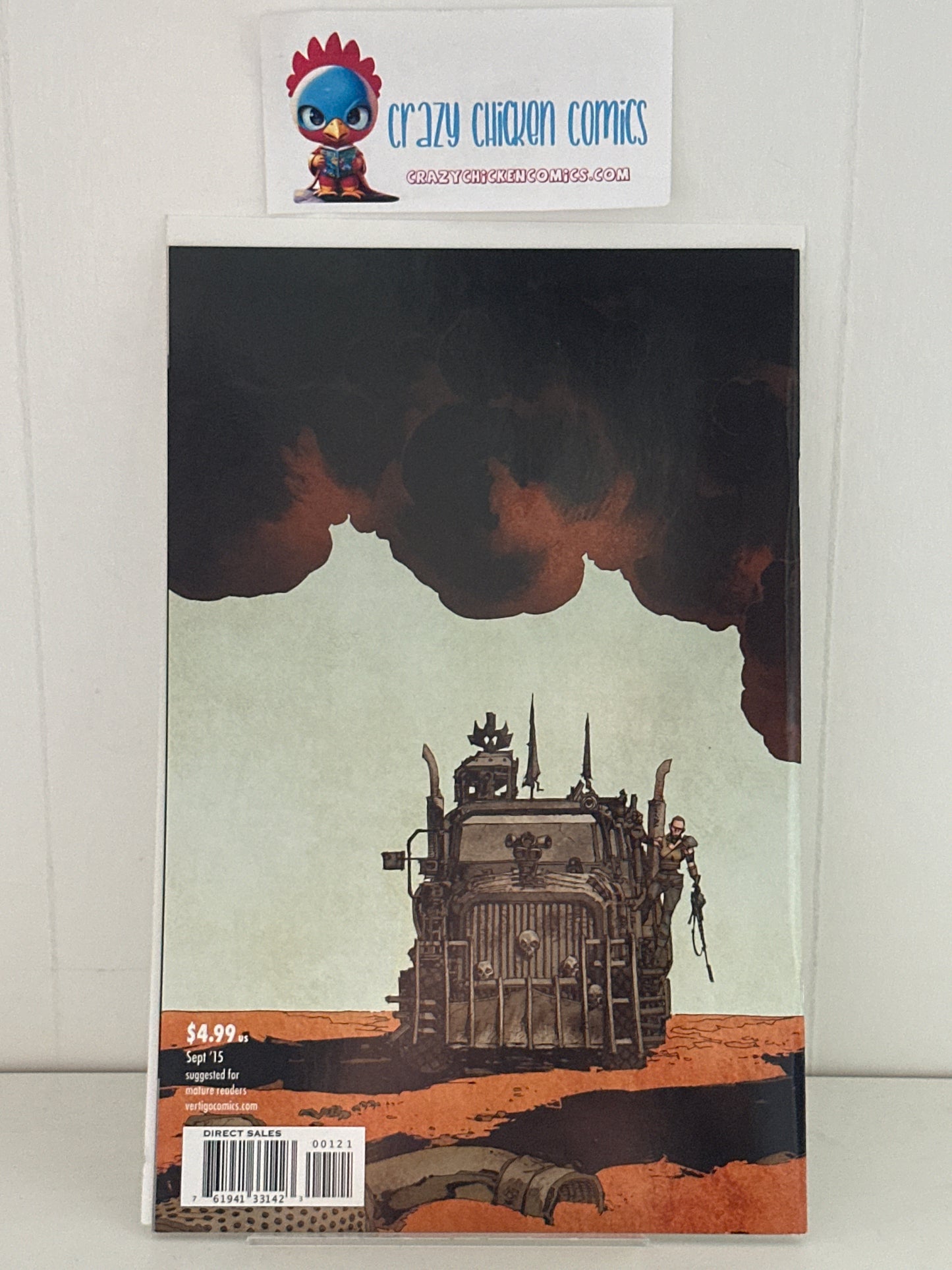 Mad Max Fury Road #1 Vertigo Comics 2015