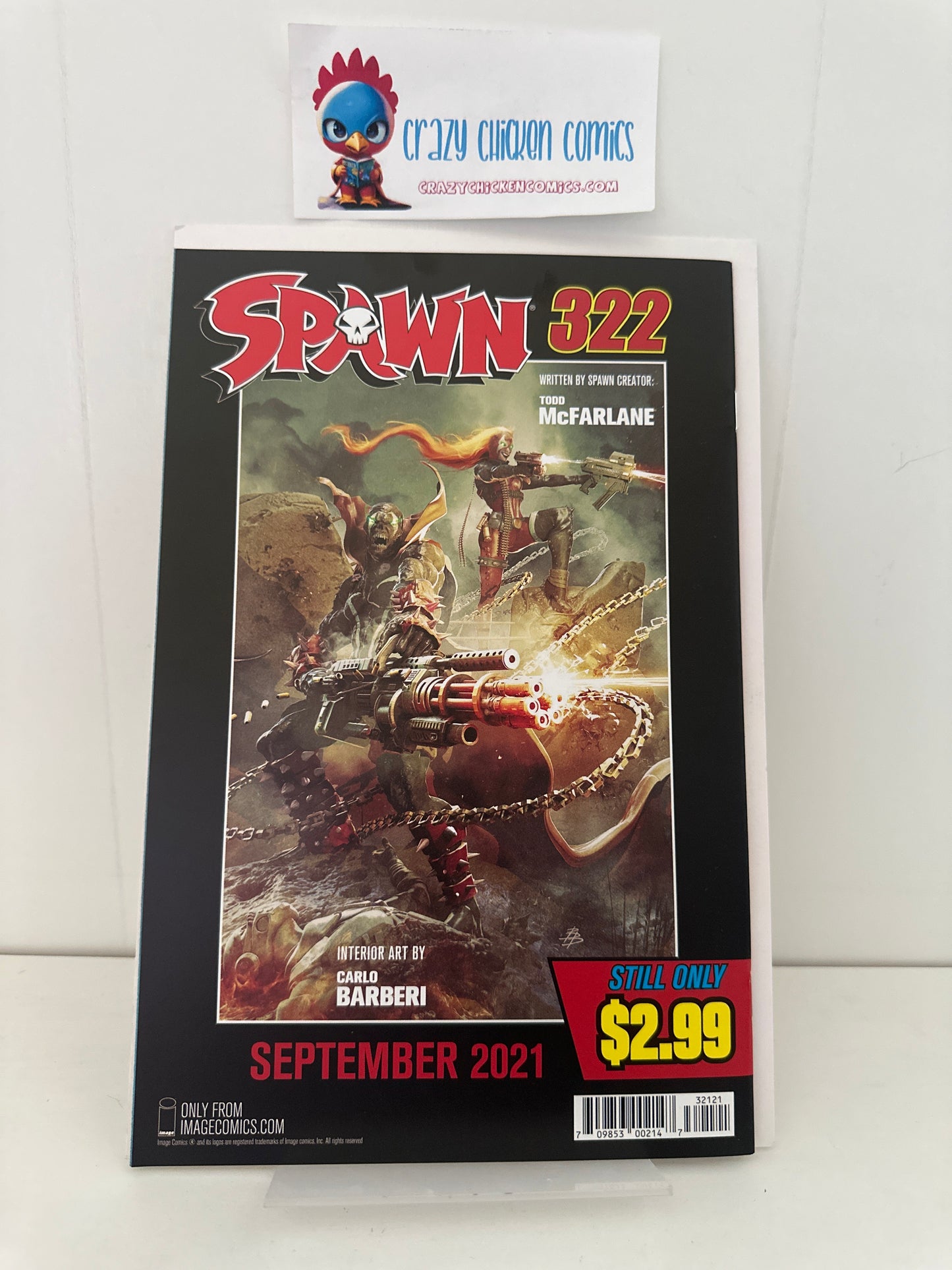 Spawn #321 2nd Var. Image Comics 2021