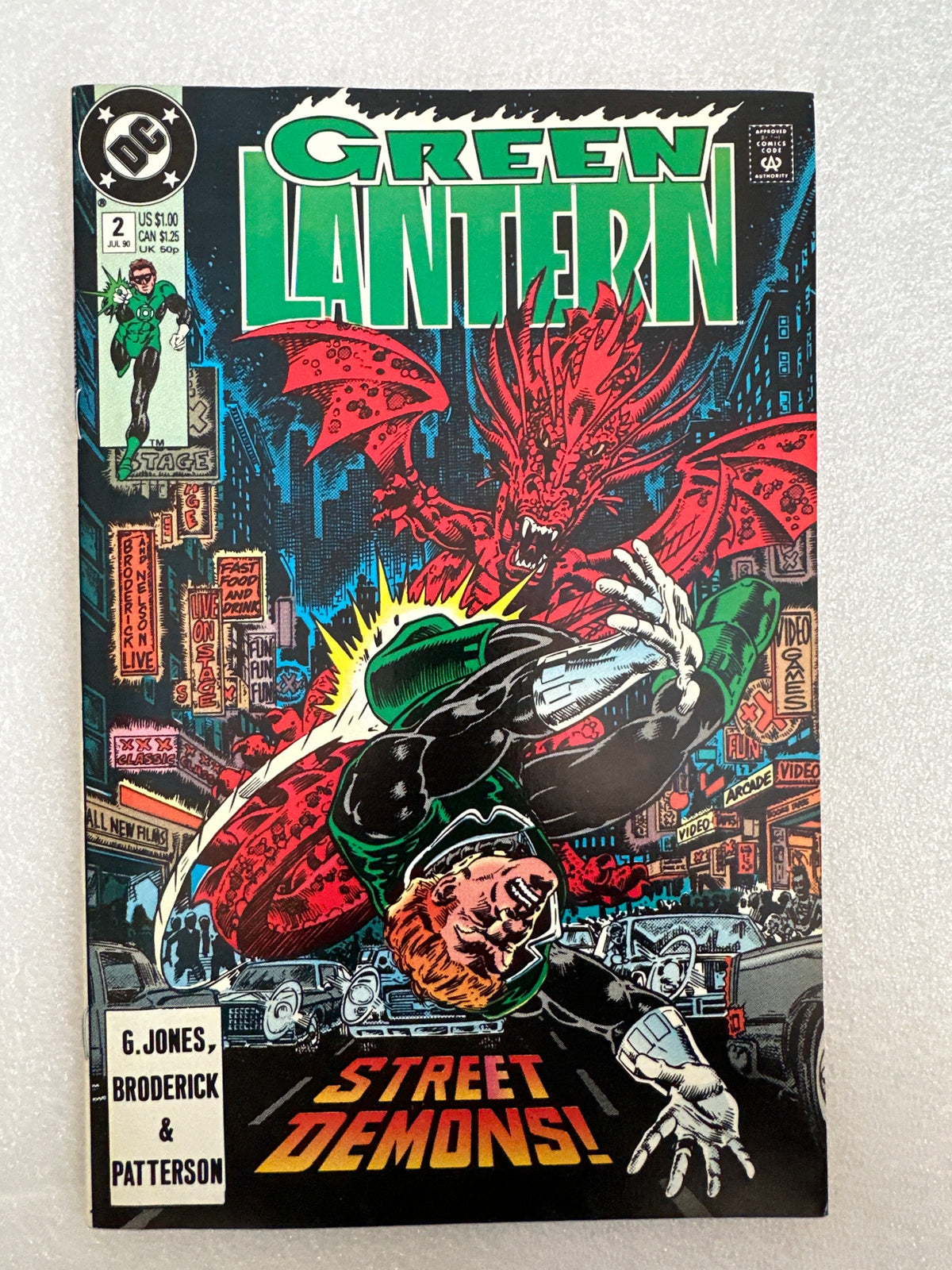 Green Lantern #2 DC 1990