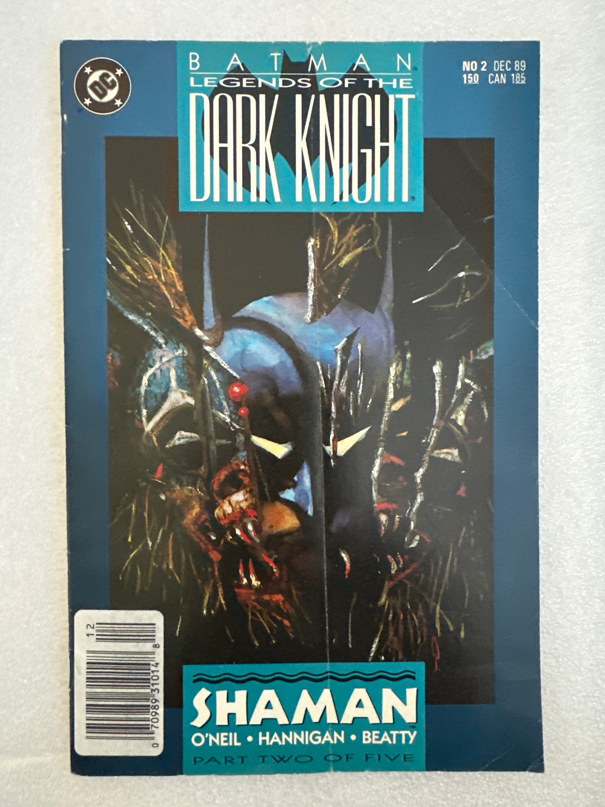 Batman Legend of the Dark Knight #2 DC 1989