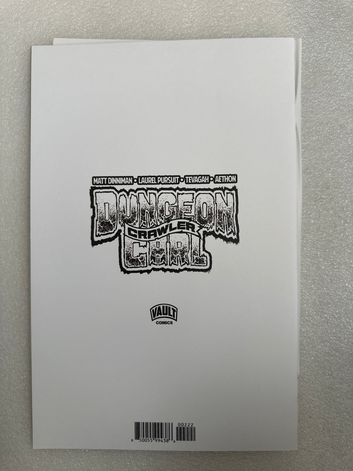 Dungeon Crawler Carl Special Edition 2nd Print (Blank Sketch Cover) Vault 2026