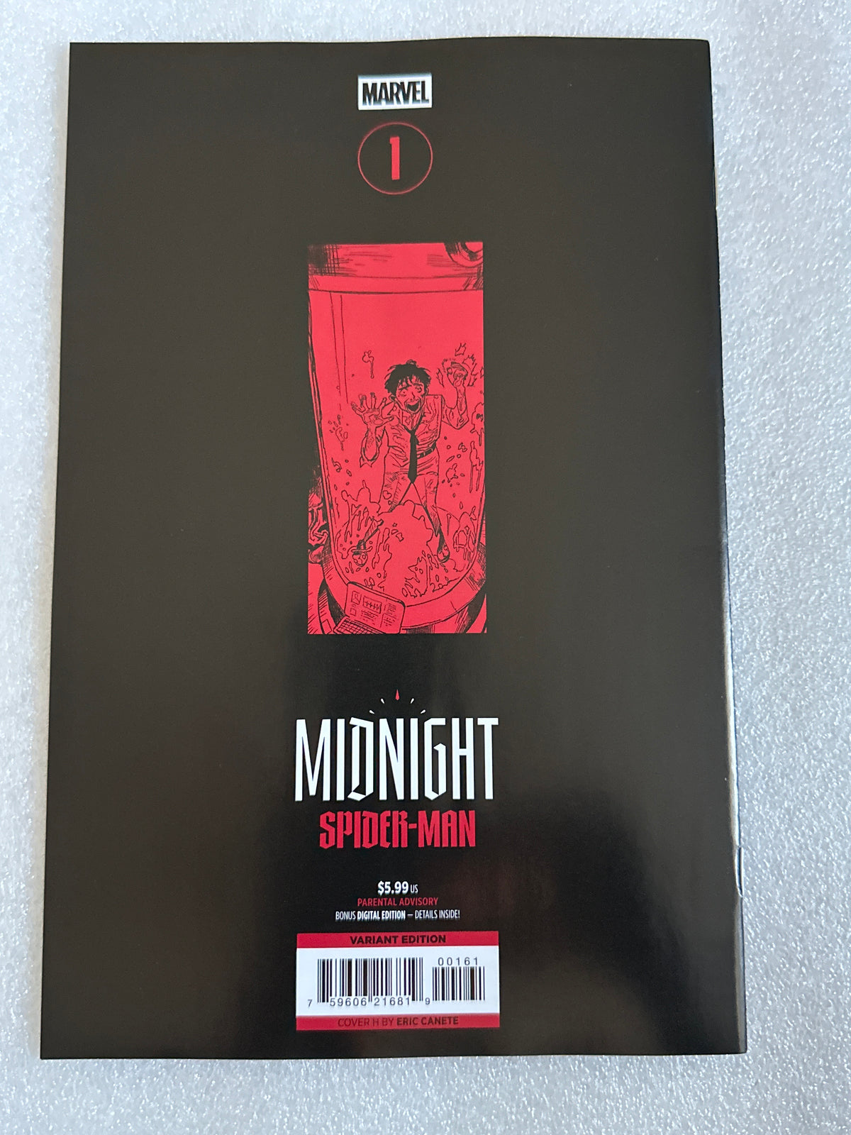 Midnight Spider-Man #1 Cover H Canete Variant Marvel 2026