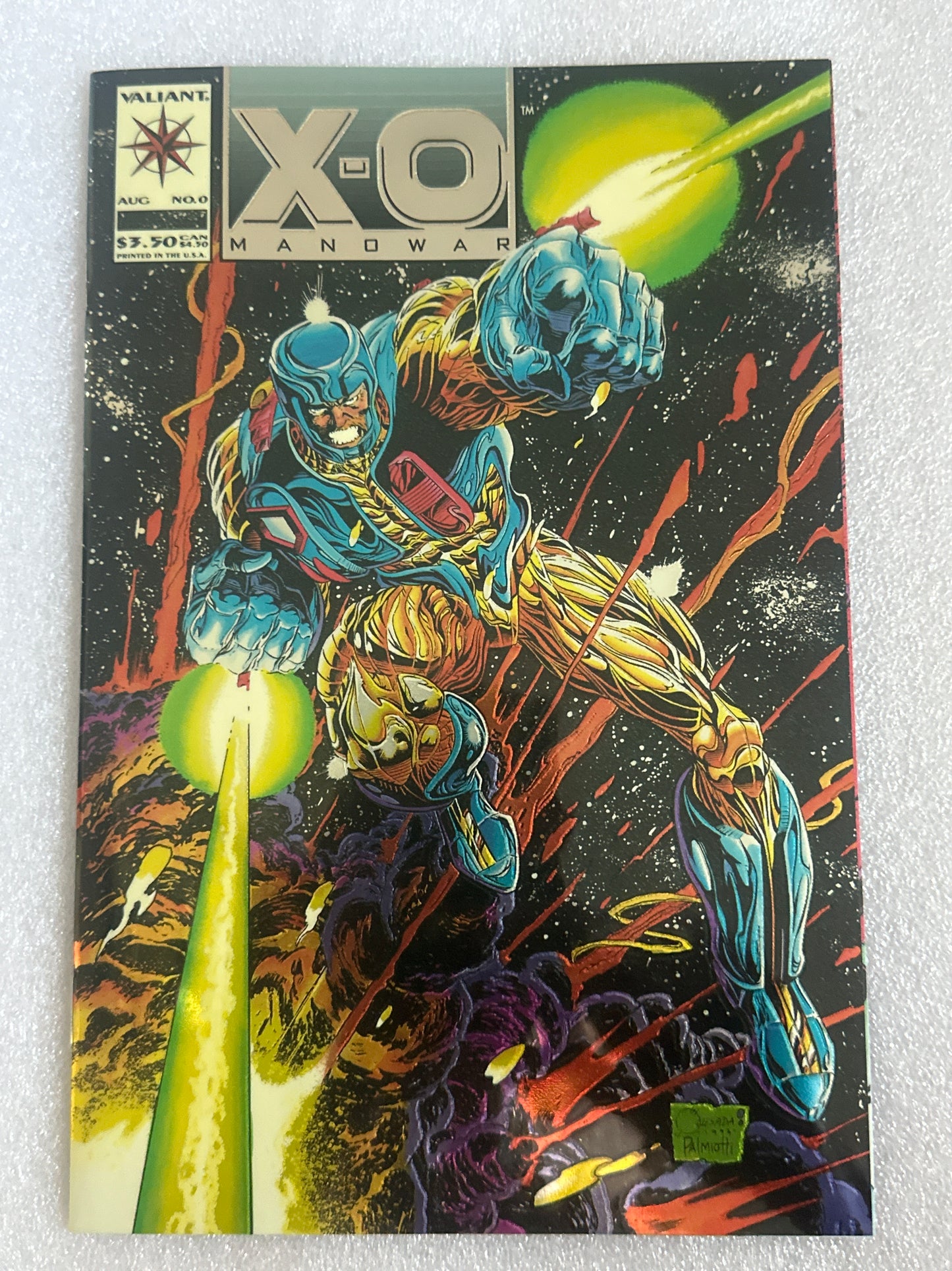 X-O Manowar #0 Chromium Valiant 1993