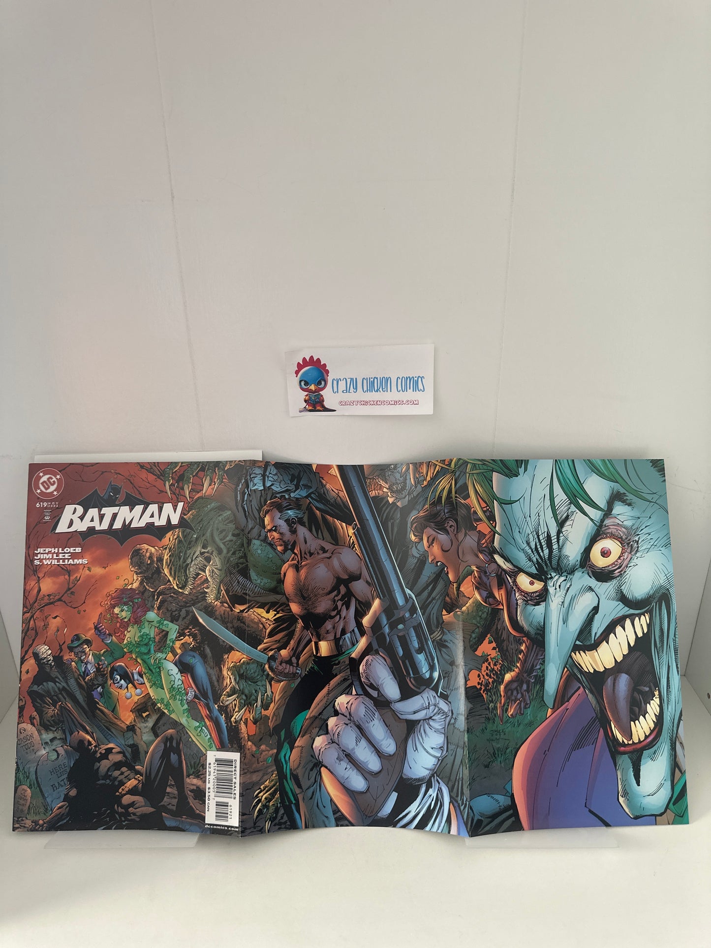 Batman 619 Gatefold Villains Cover DC 2003