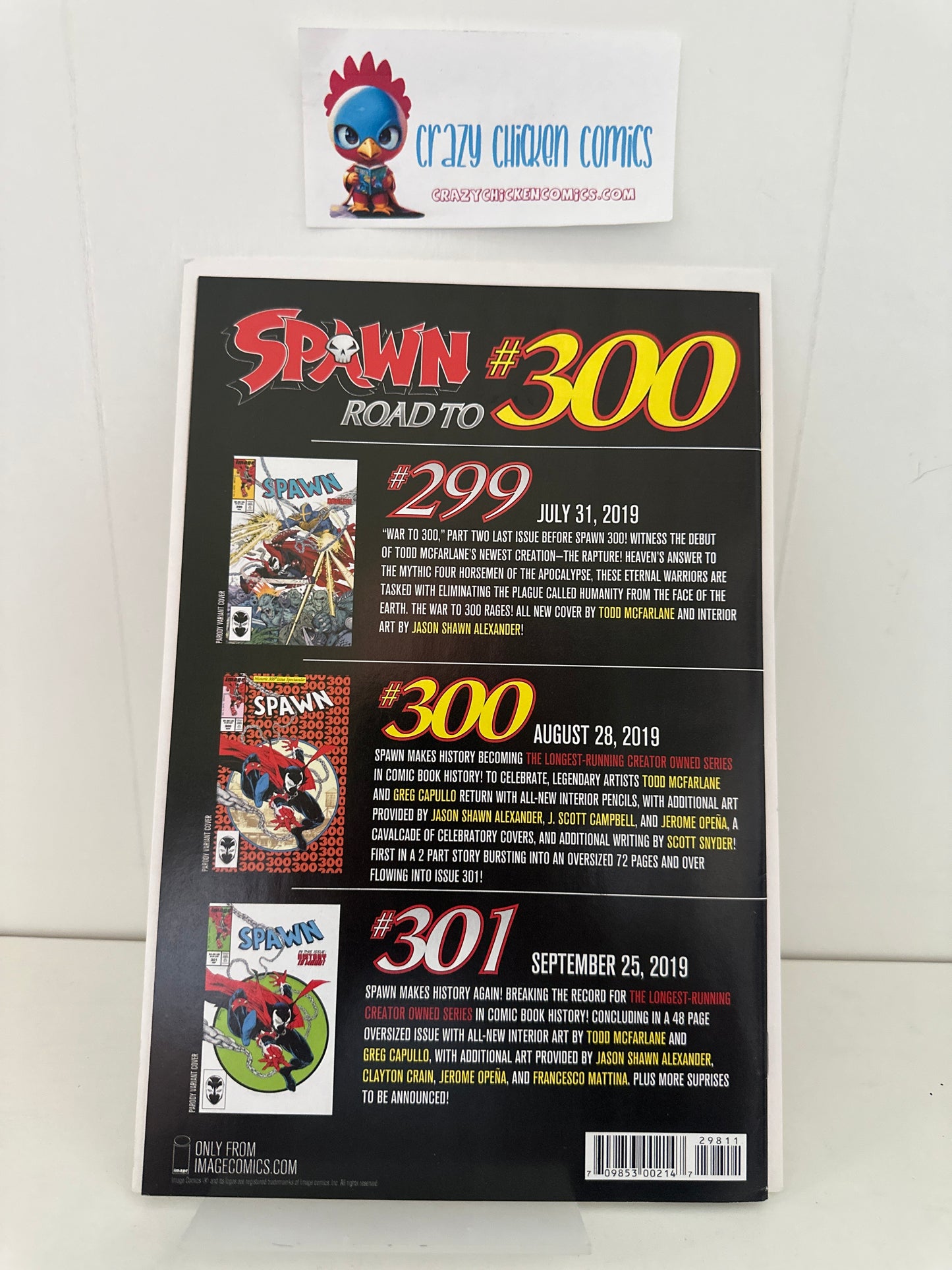 Spawn #298 Image Comics 2019