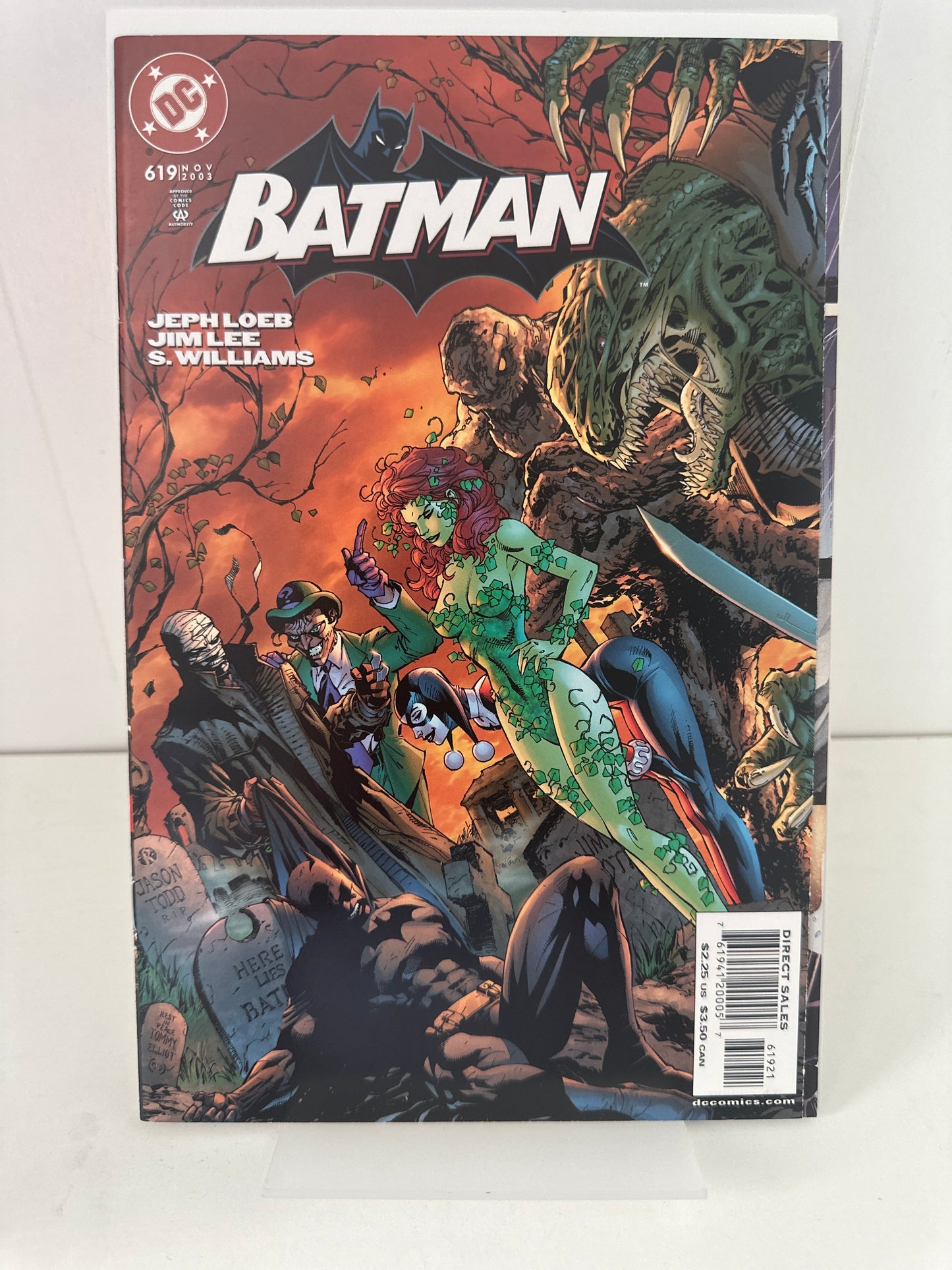 Batman 619 Gatefold Villains Cover DC 2003