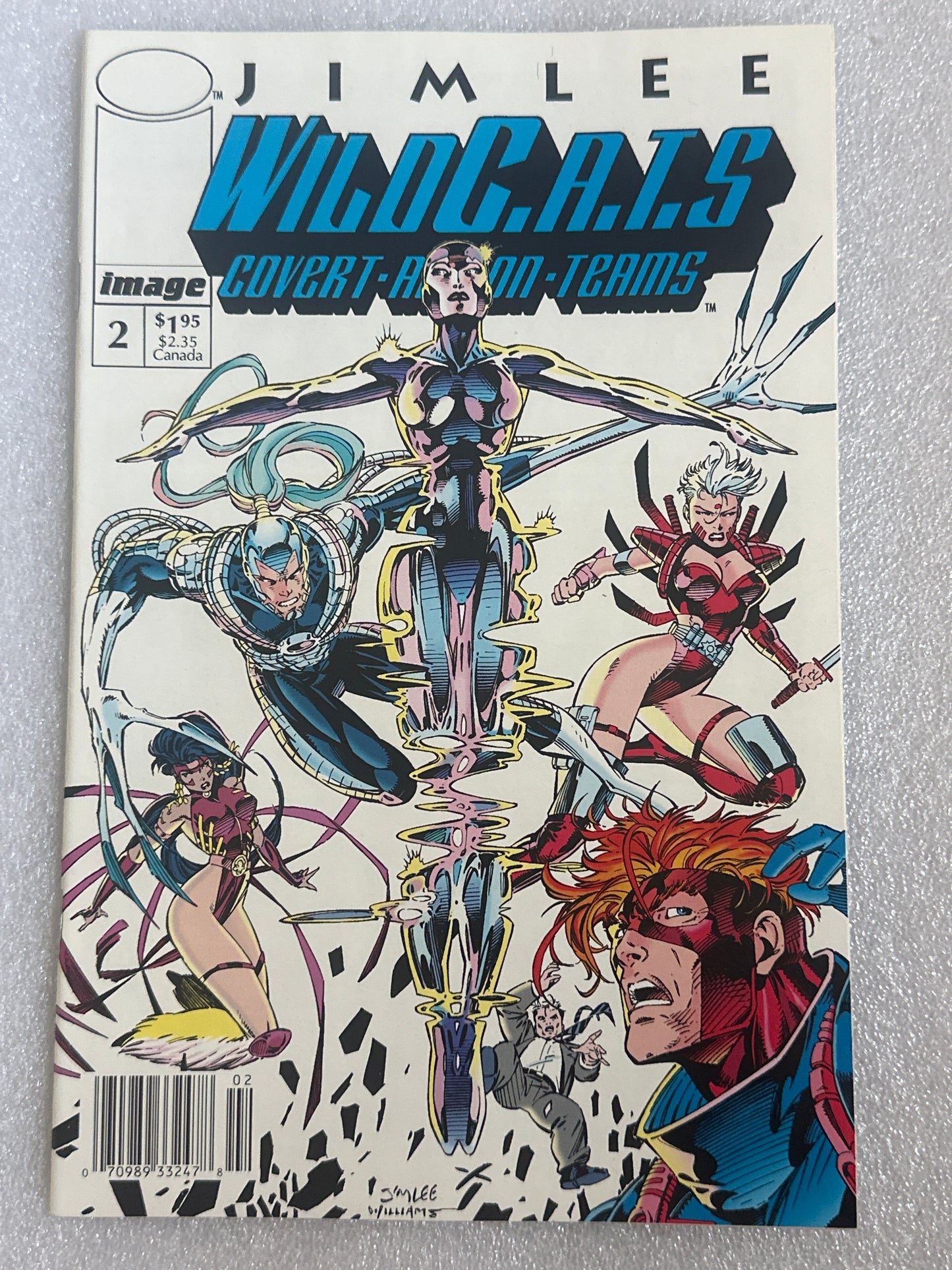 Wild C.A.T.S #2 Newsstant Variant Image 1992