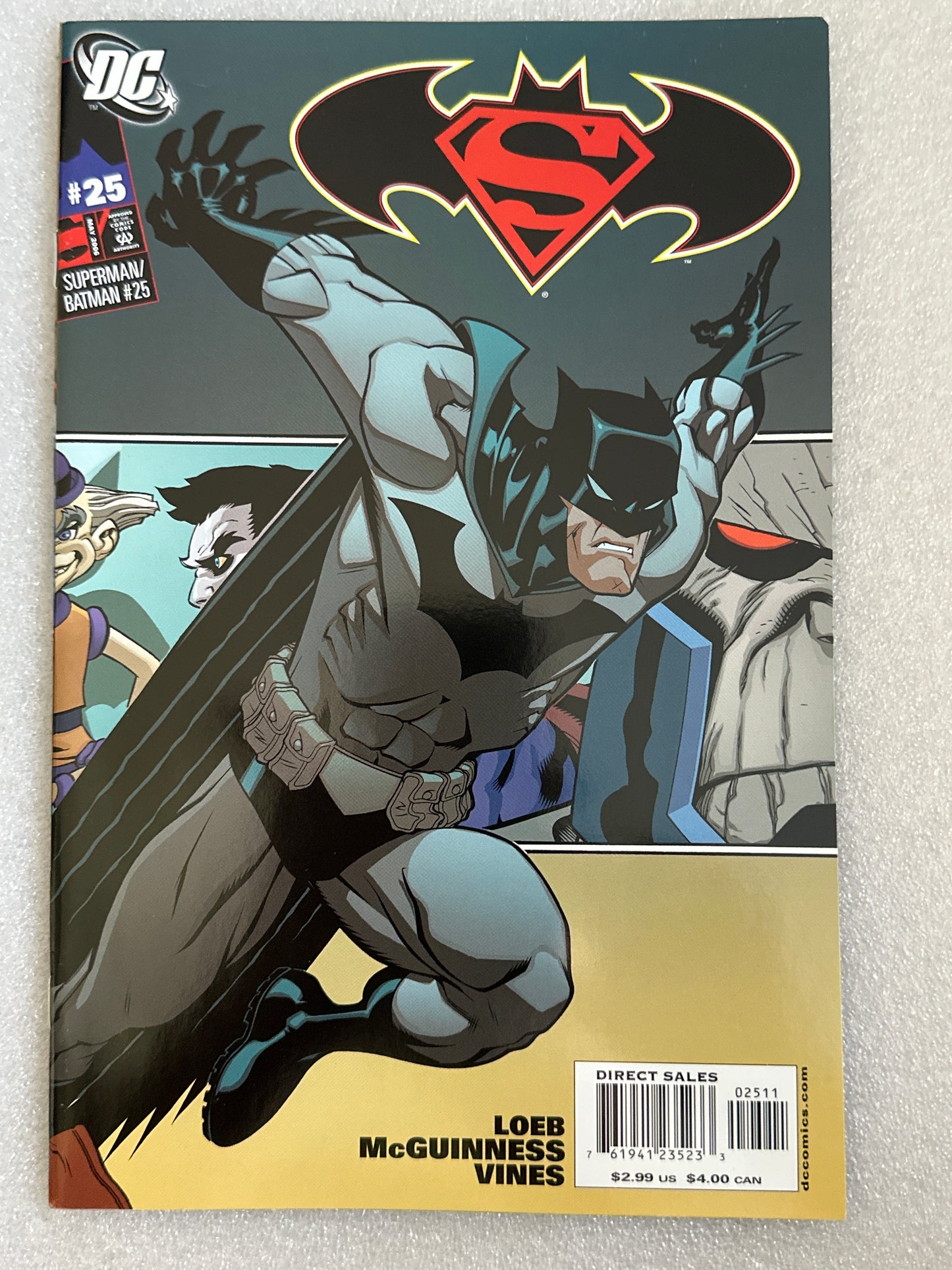 Superman/Batman #25 Batman Cover DC 2006
