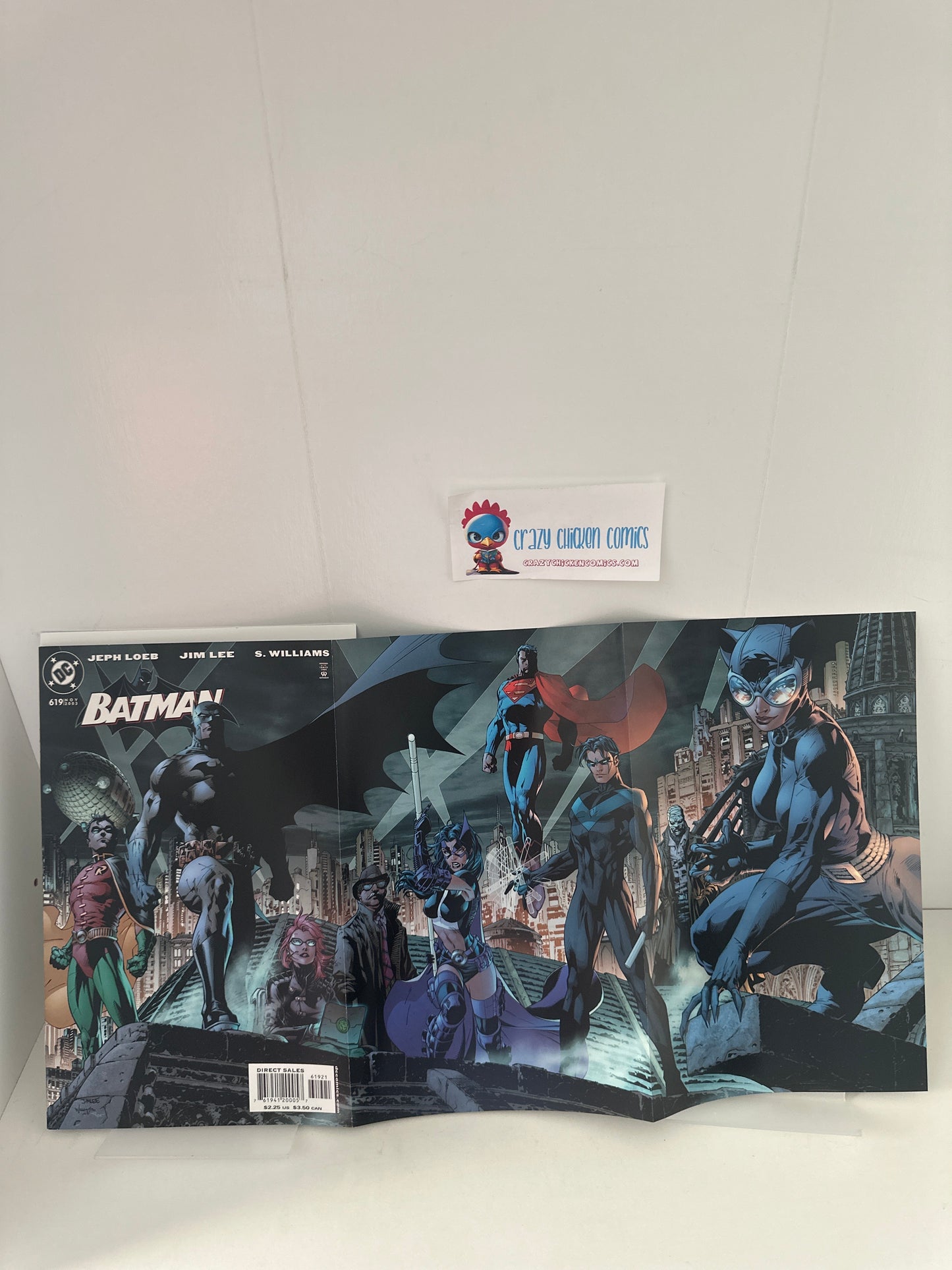 Batman 619 Gatefold Heroes Cover DC 2003