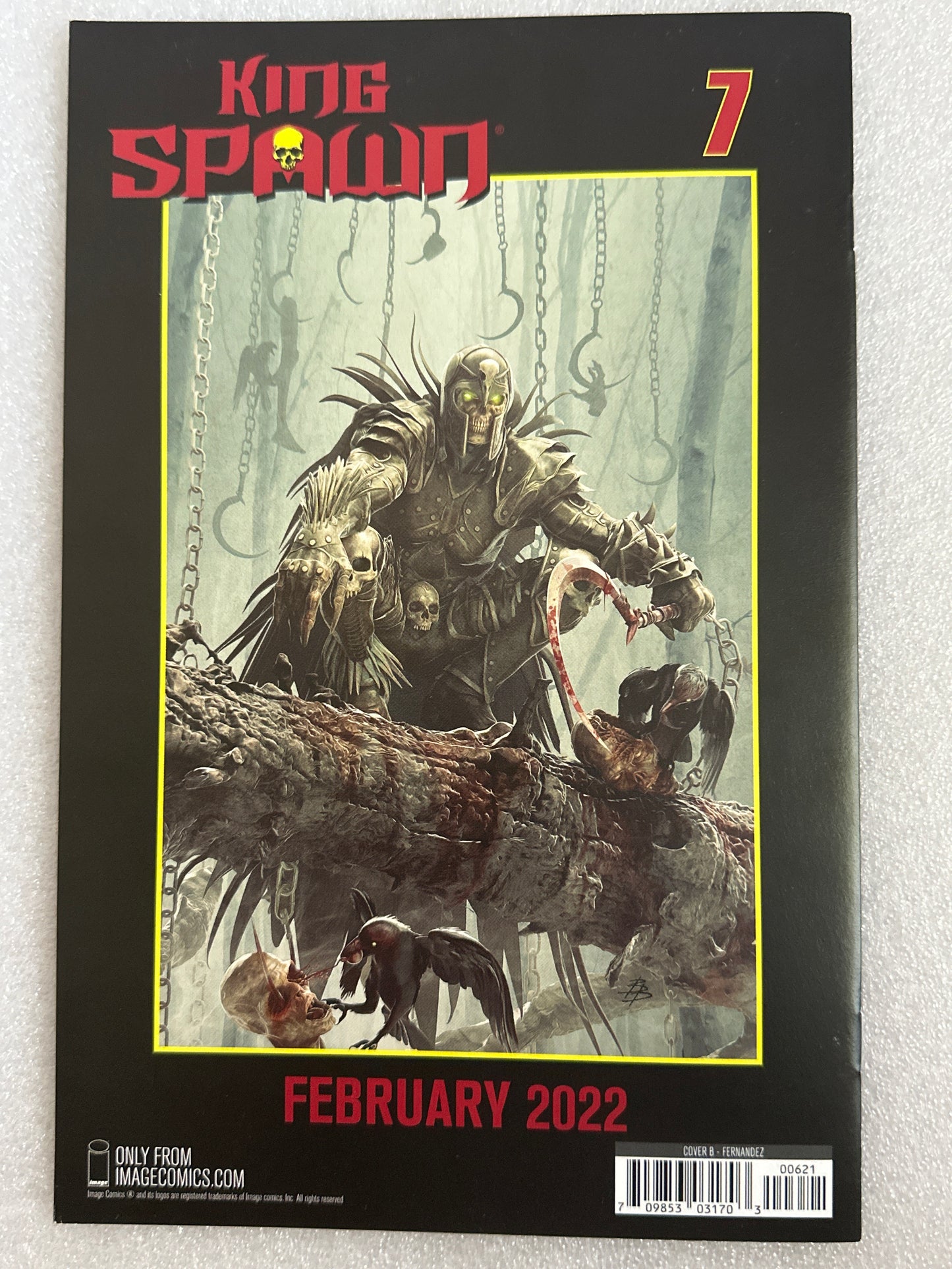 King Spawn #6 Cover B Image 2022