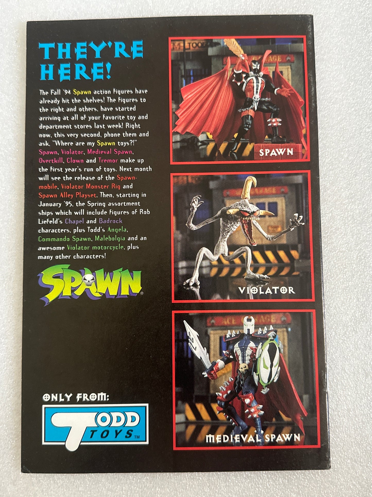 Angela #1 Newsstand Variant Image 1994