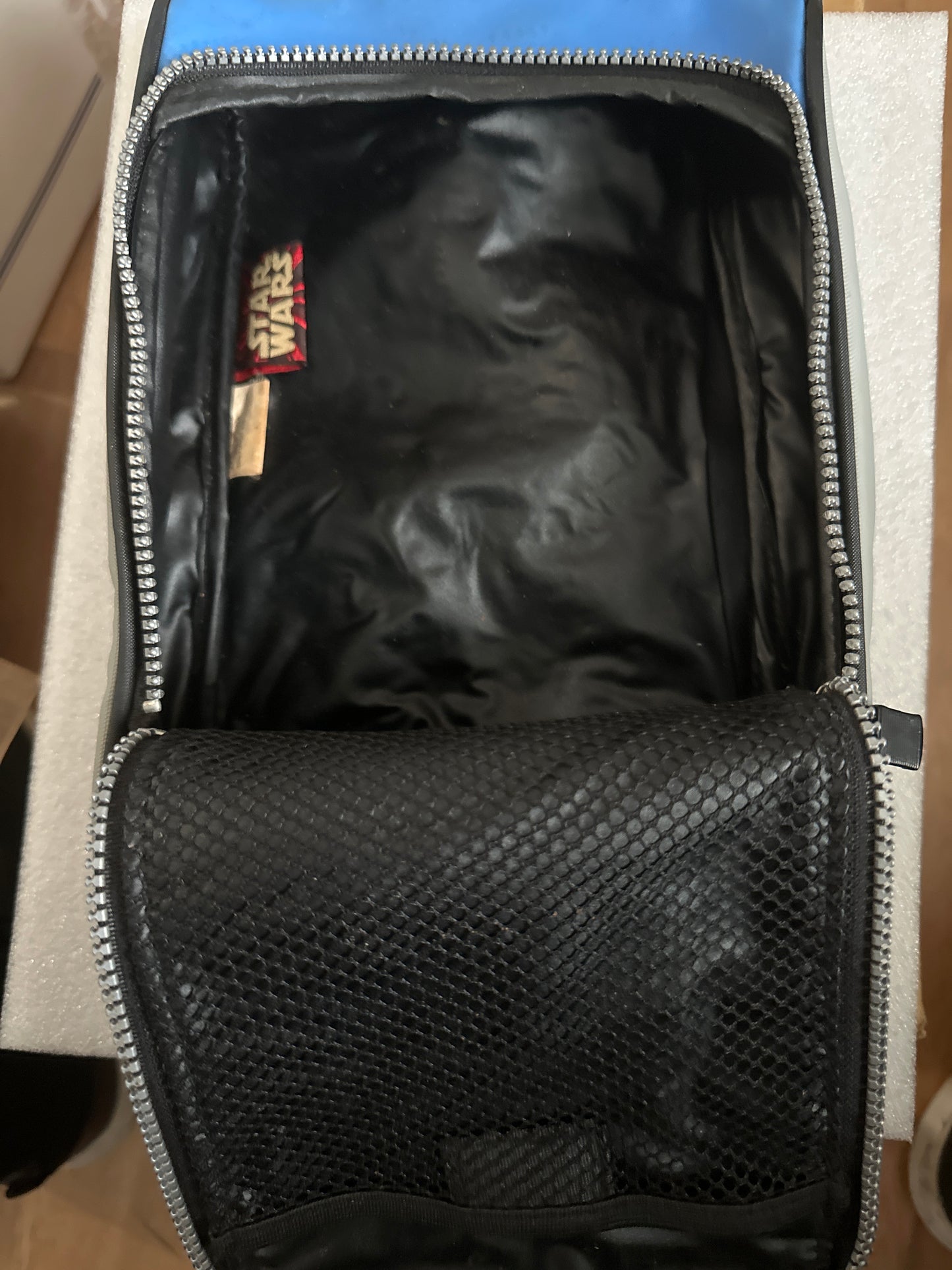 Star Wars Episode I Jedi Lunch Bag Qui-Gon Jinn Obi-Wan Kenobi 1998