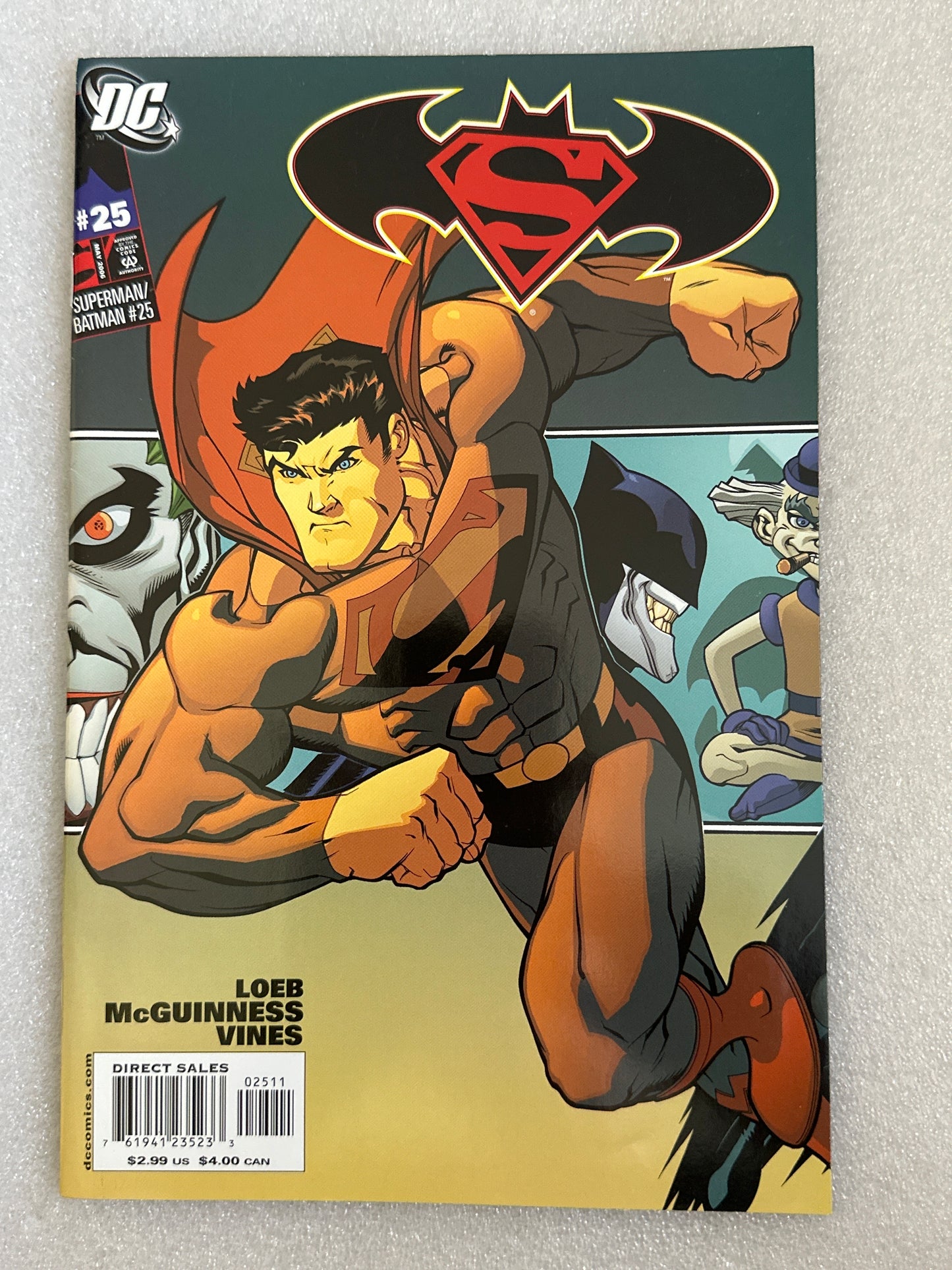 Superman/Batman #25 Superman Cover DC 2006