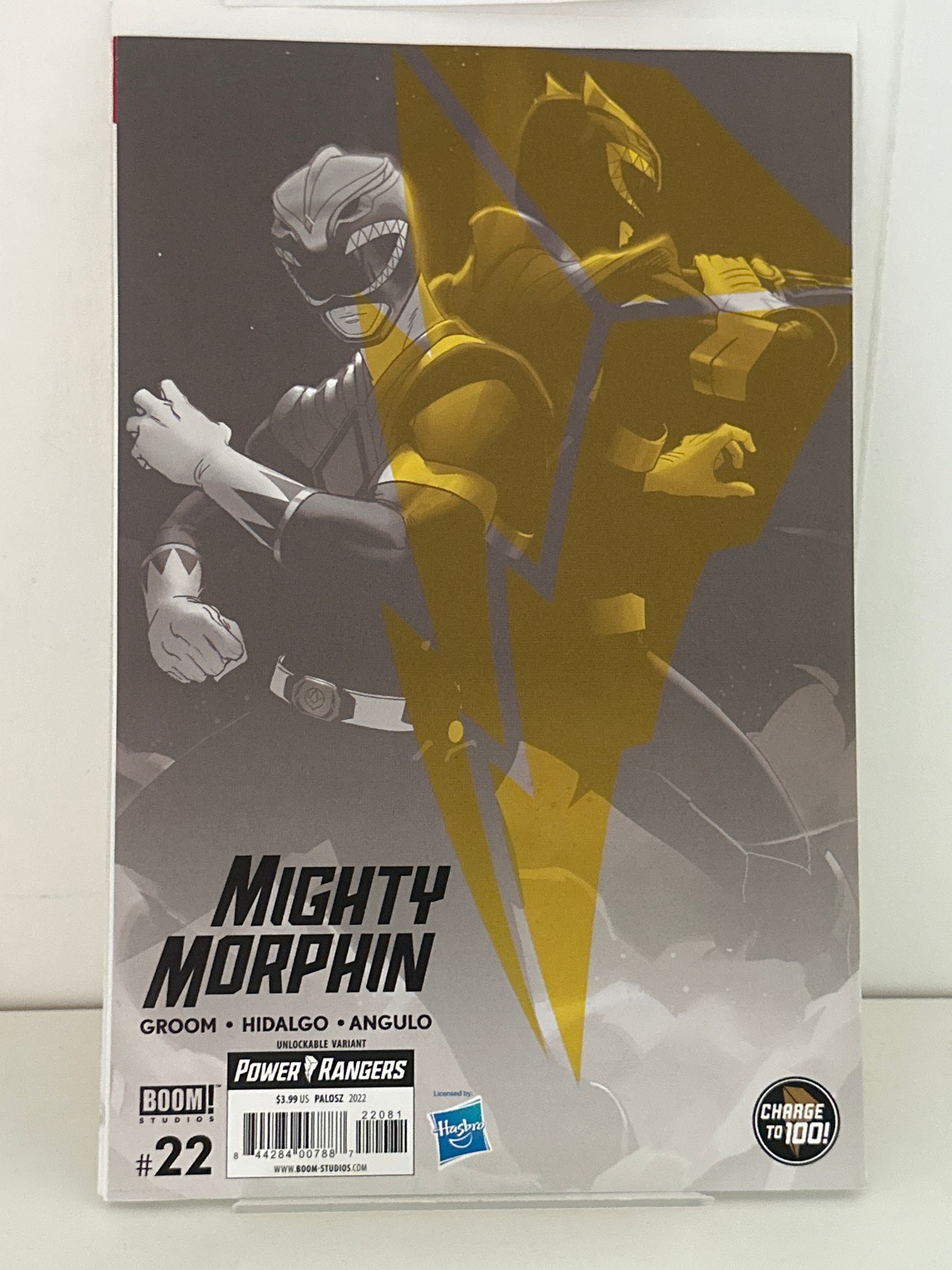 Mighty Morphin #22 Virgin Var Boom Studios 2022