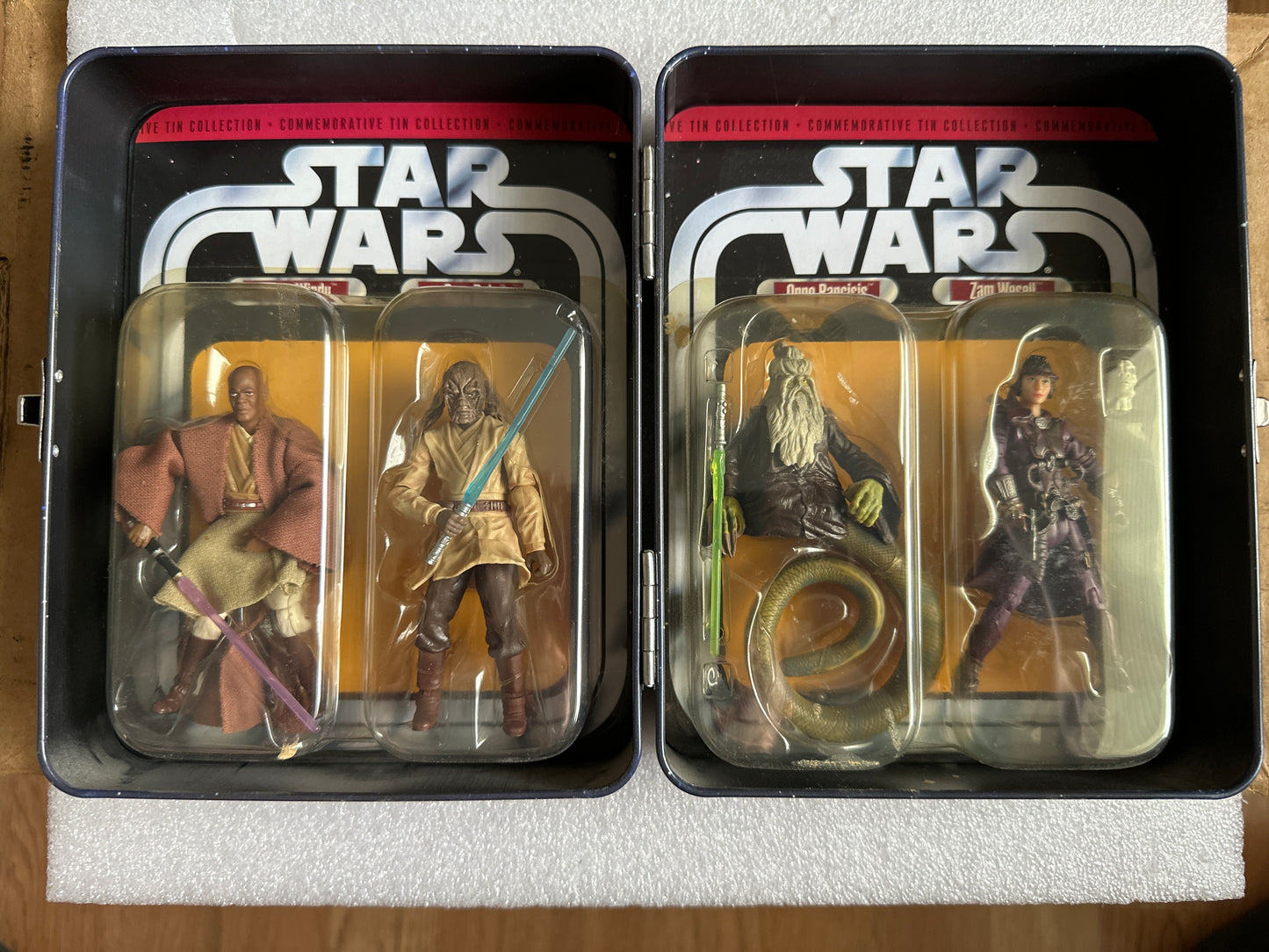 Star Wars Episode II Attack of the Clones Collectible Figure Tin 2006