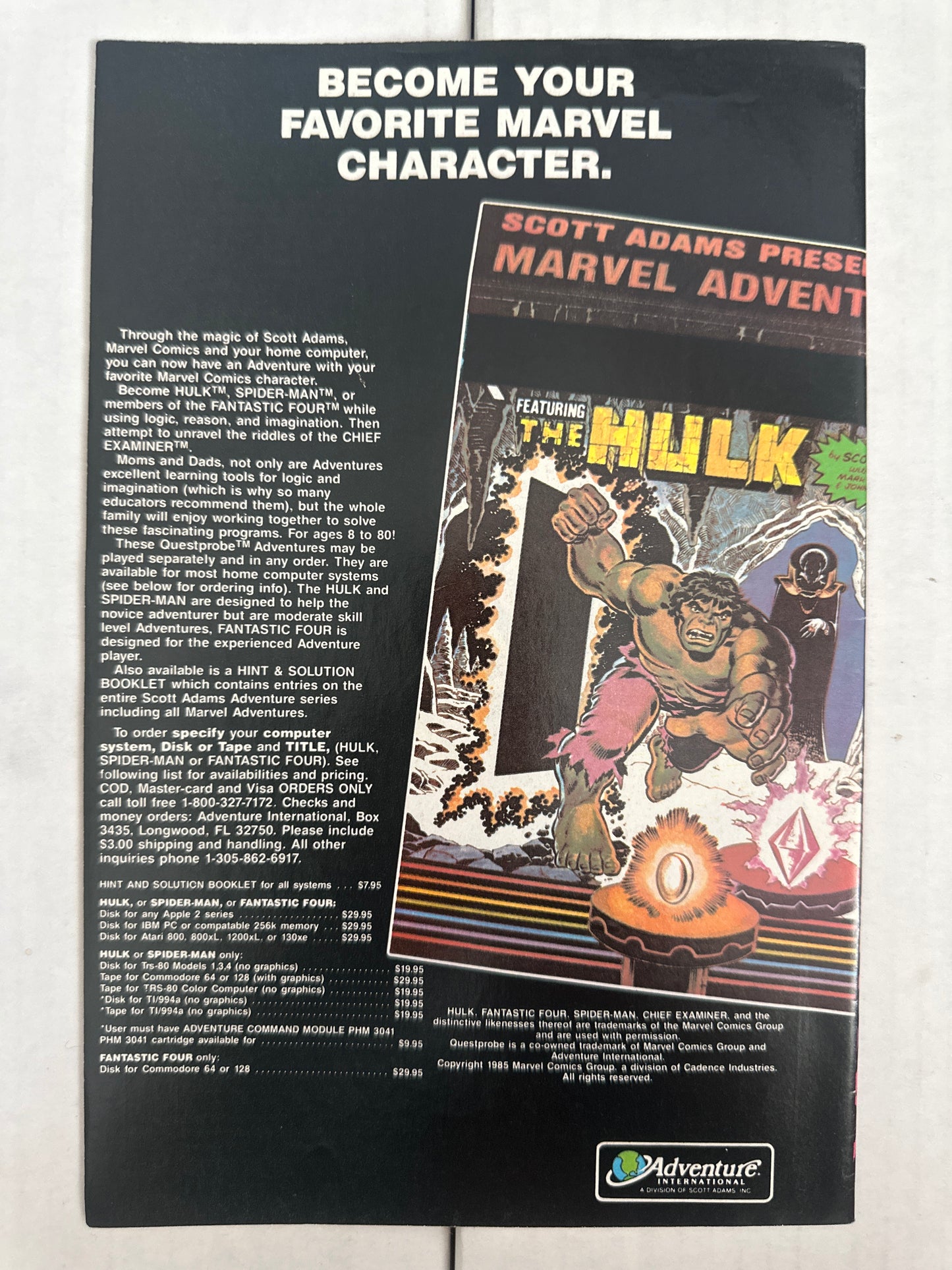 The Uncanny X-Men #205 Marvel 1986