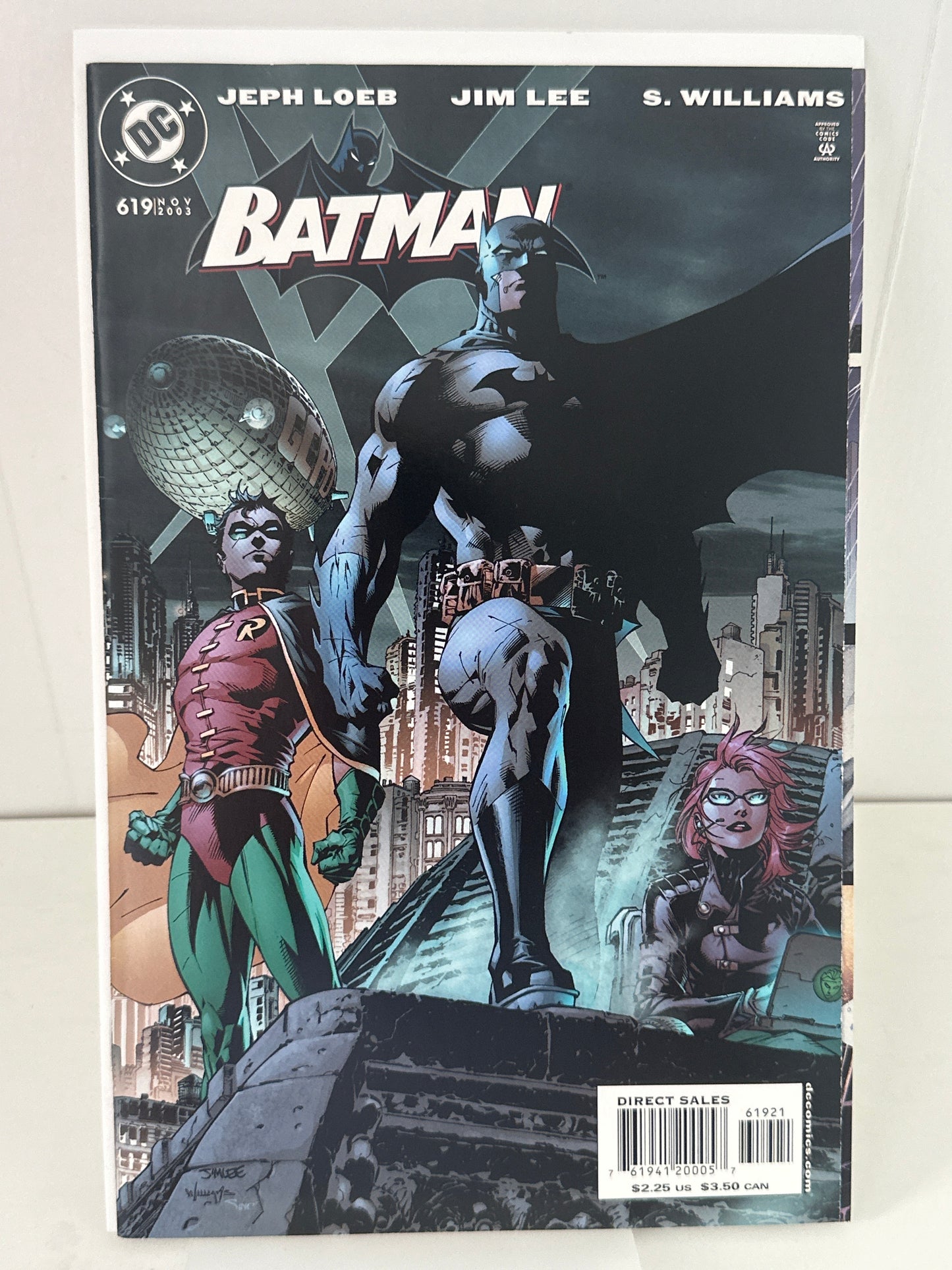 Batman 619 Gatefold Heroes Cover DC 2003