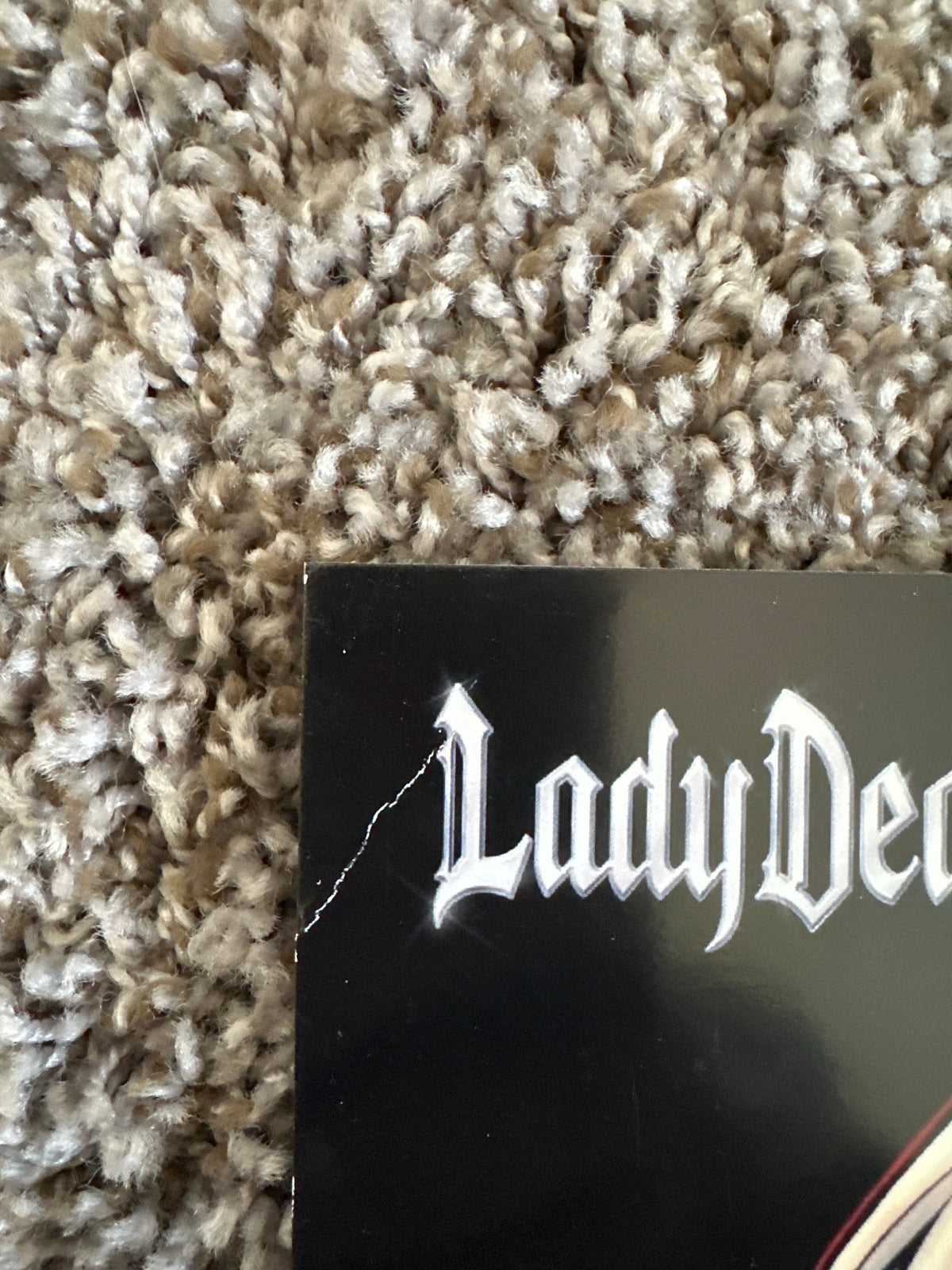 Lady Death Print by Peter Vale Signed by Brian Pudilo 2000