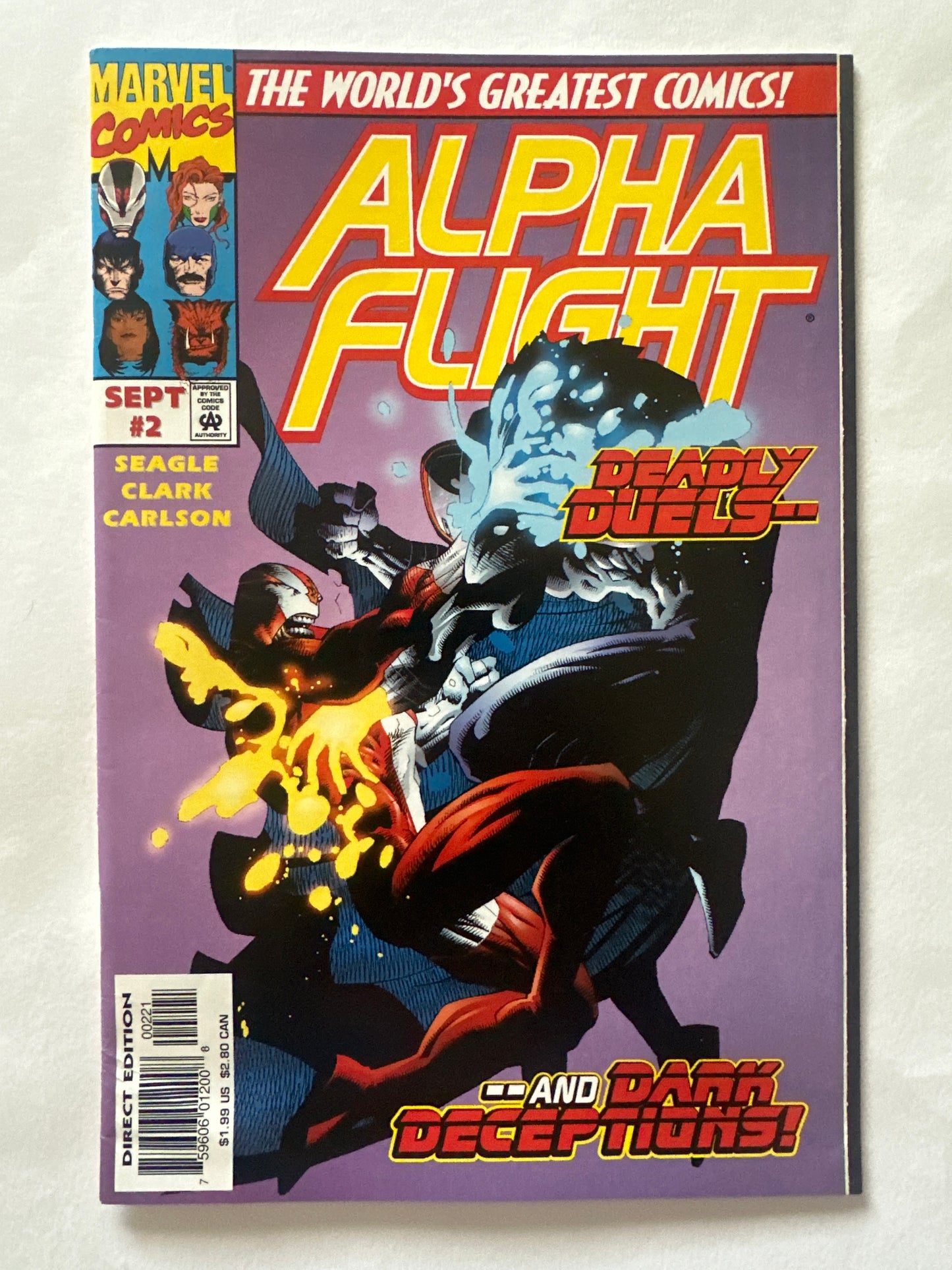 Alpha Flight #2 Marvel Comics 1997