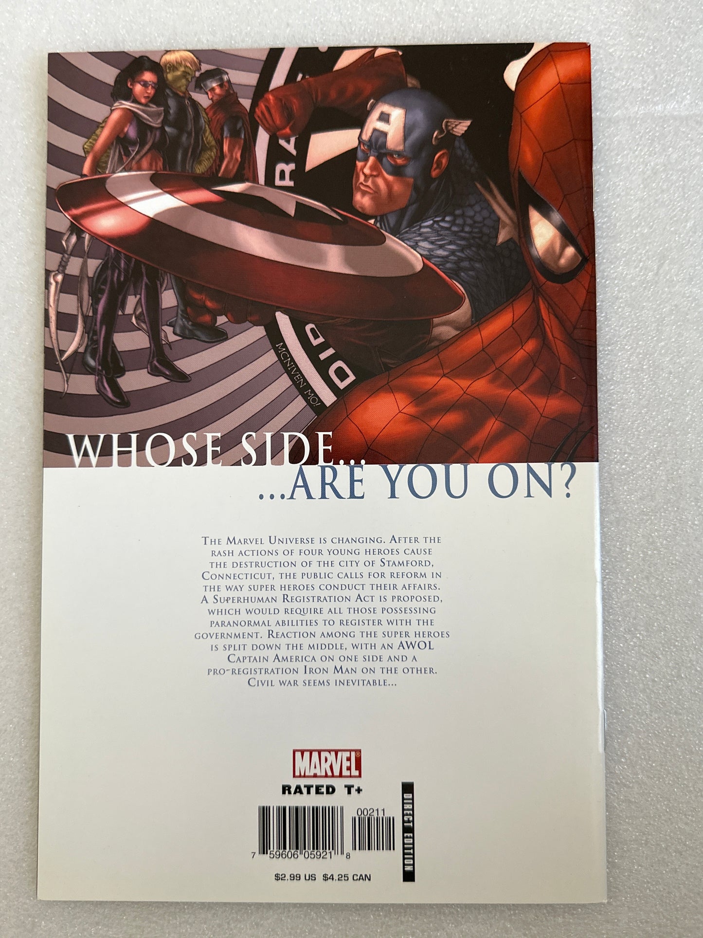 Civil War #2 Marvel 2006