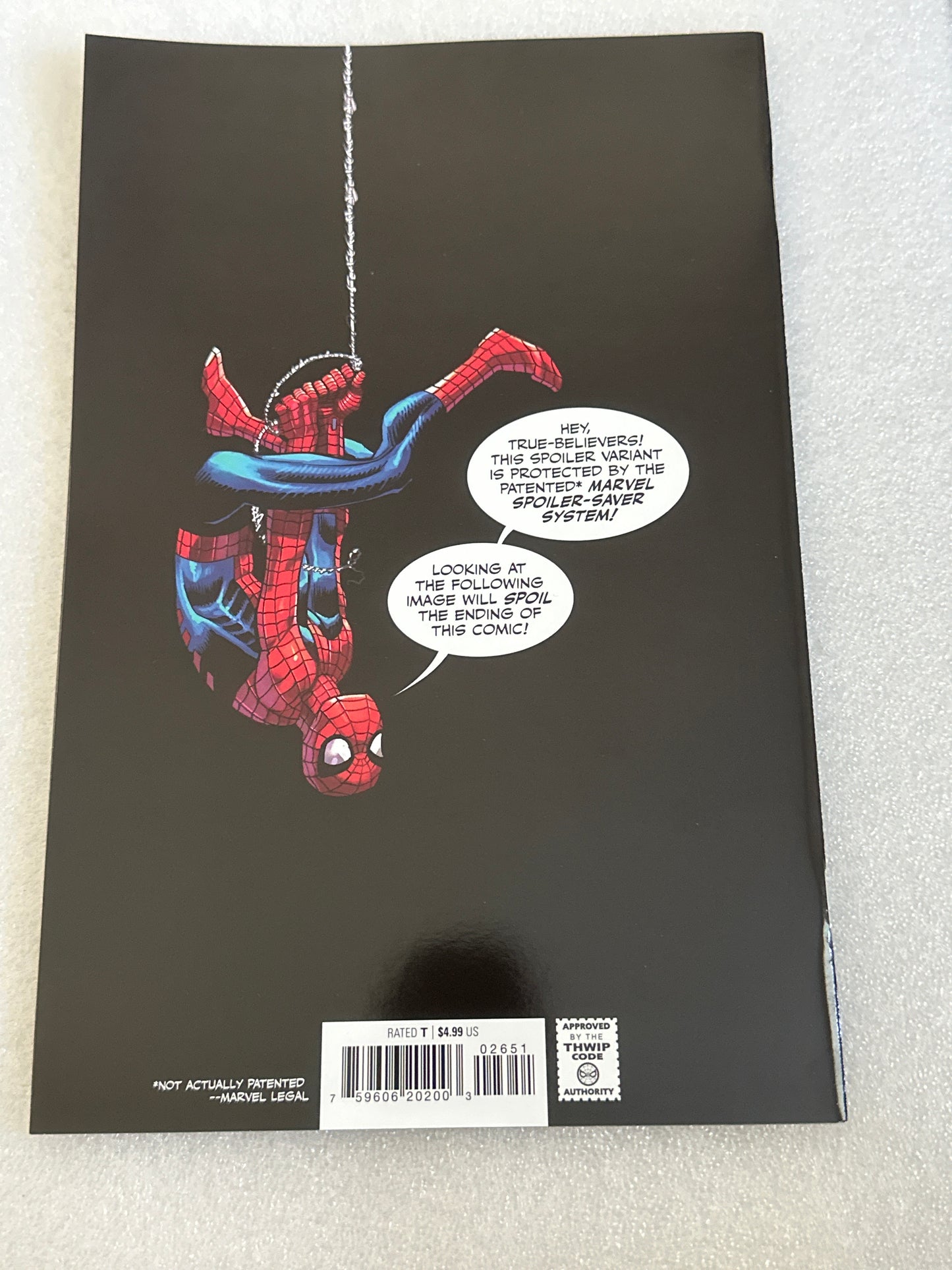 Amazing Spider-Man #26 Spoiler Variant Marvel 2023