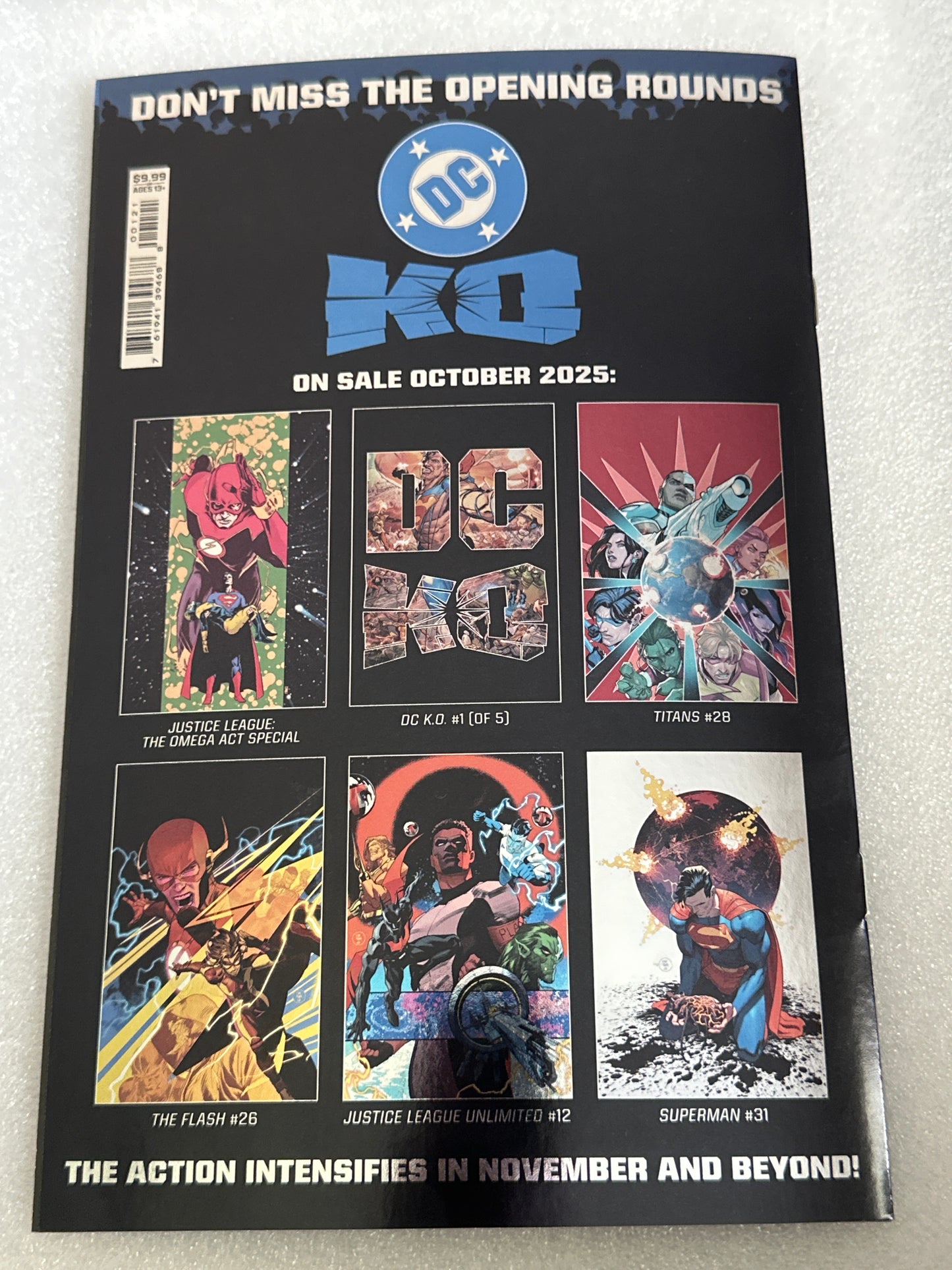 DC K.O. LCSD Foil Ashcan DC 2025