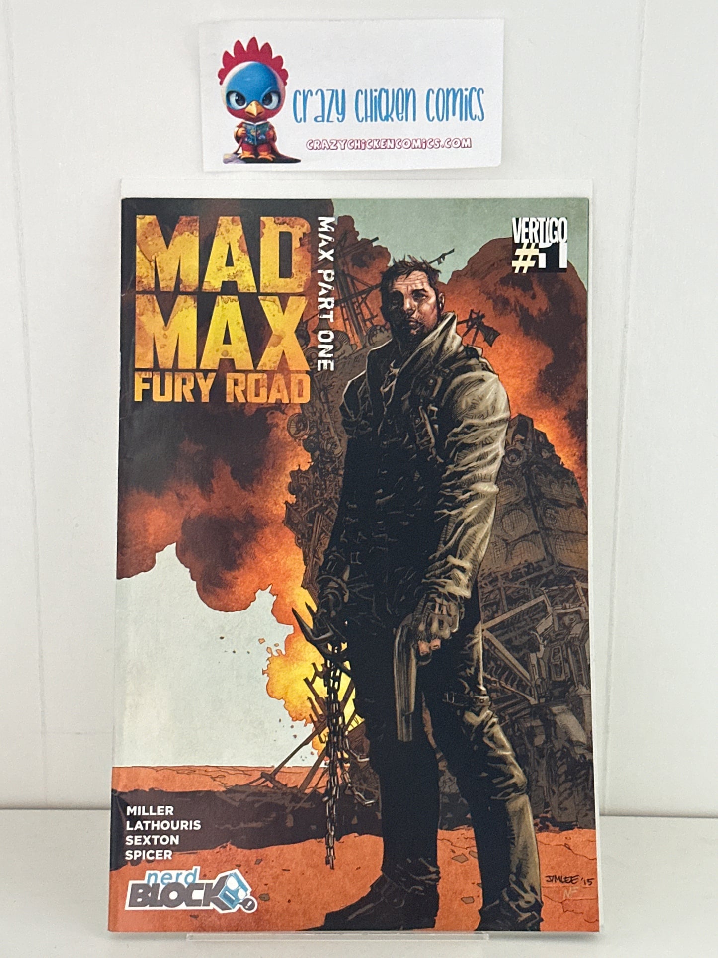 Mad Max Fury Road #1 Vertigo Comics 2015