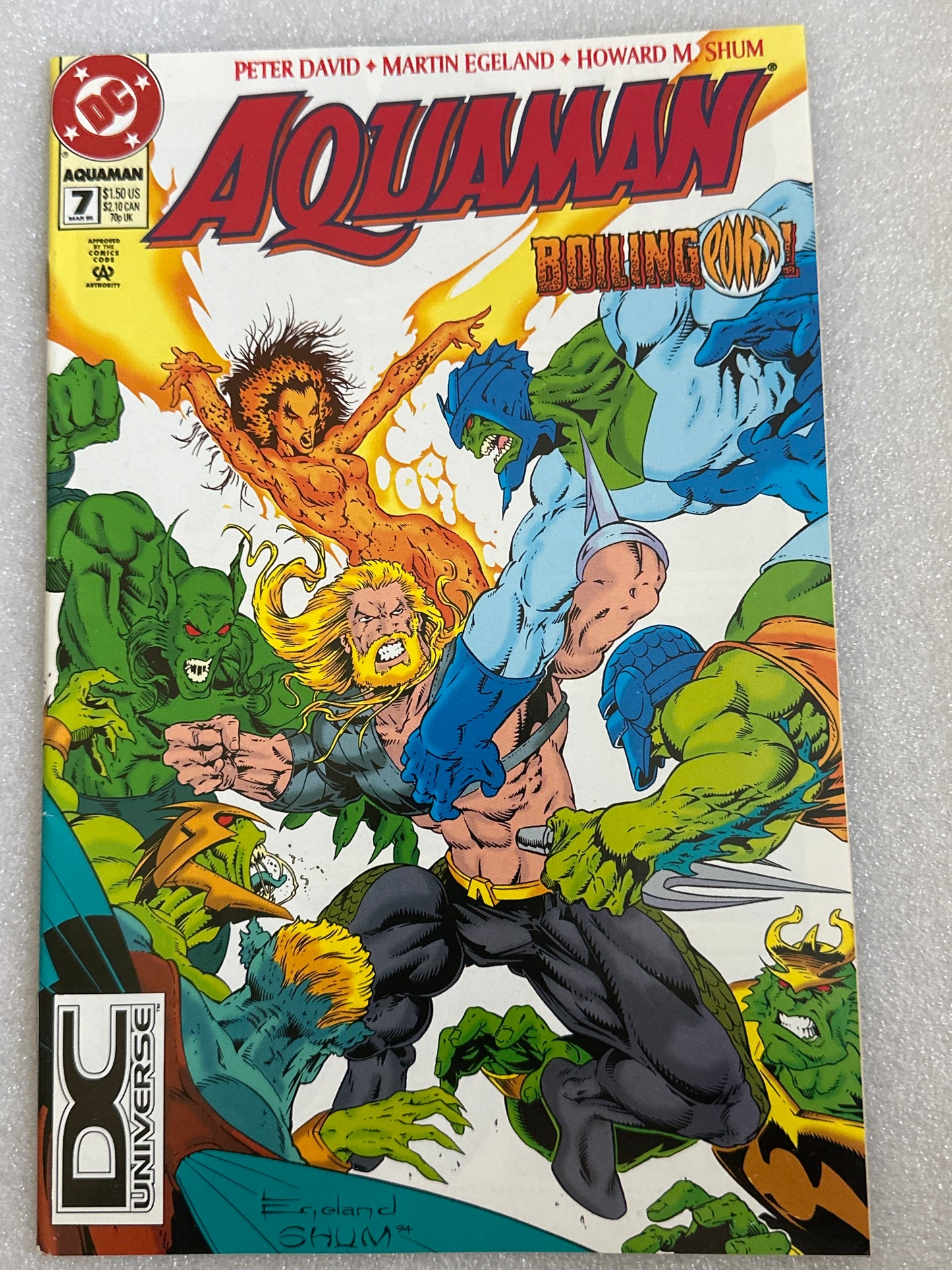 Aquaman #7 DCU Variant DC 1995