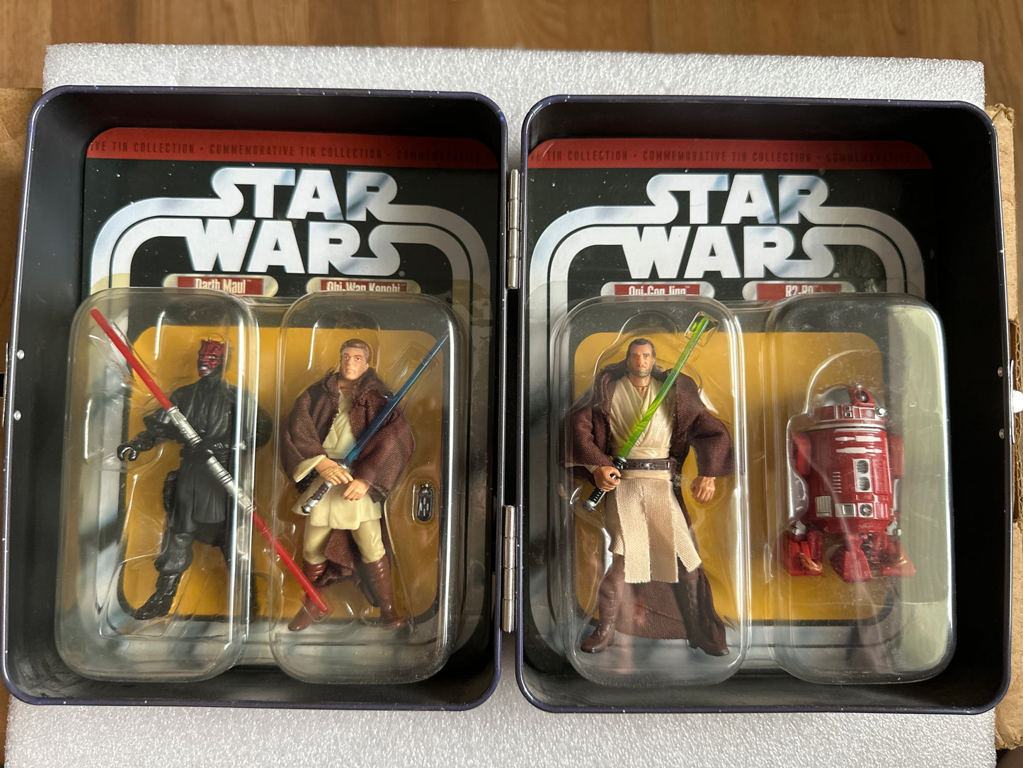 Star Wars Episode I The Phantom Menace Collectible Figure Tin 2006