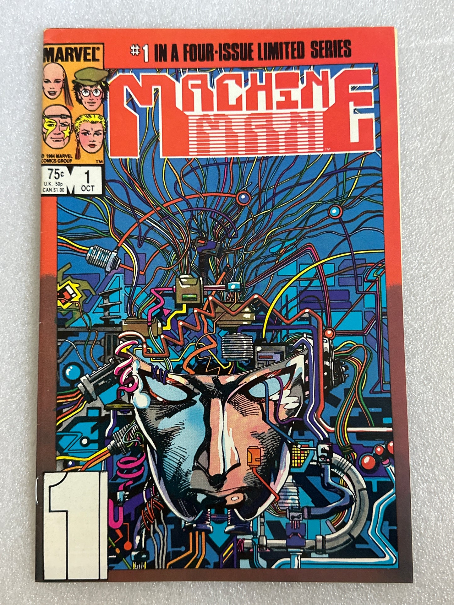 Machine Man #1 Marvel 1984