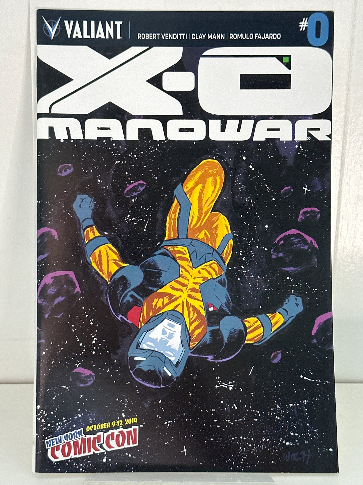 X-O Manowar #0 NYCC Var Valiant Comics 2014