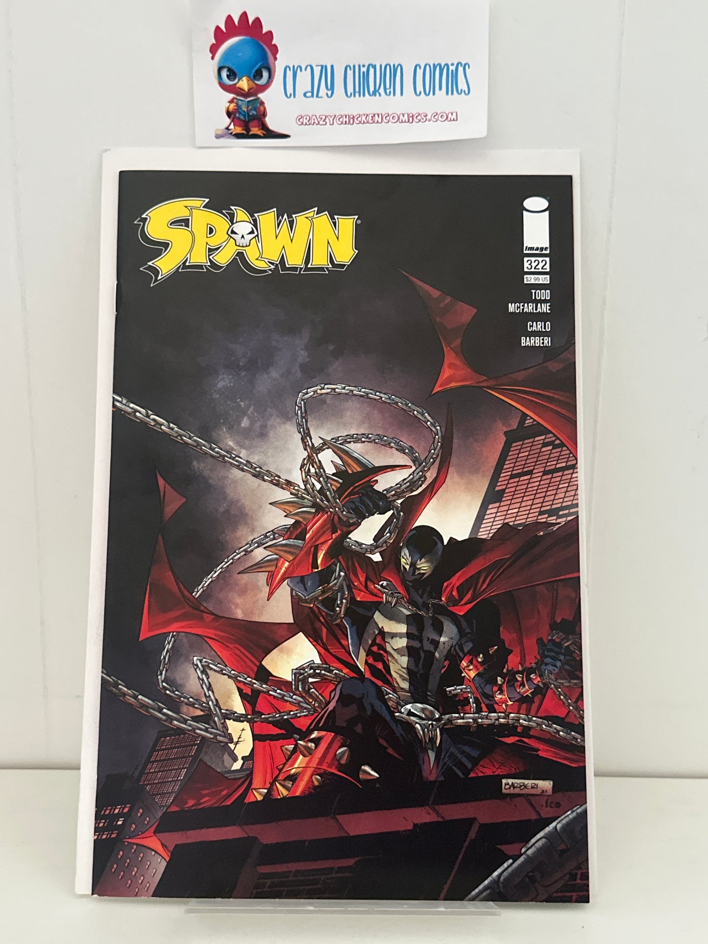 Spawn #322 3rd Var. Image Comics 2021