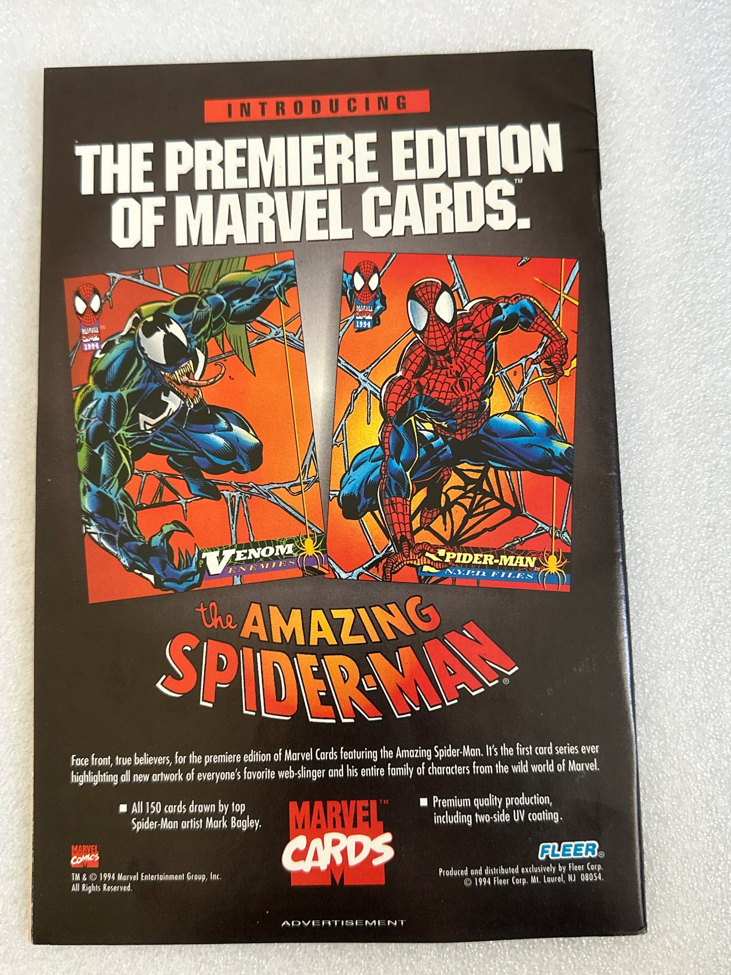 Amazing Spider-Man #389 w/cards insert Marvel 1994