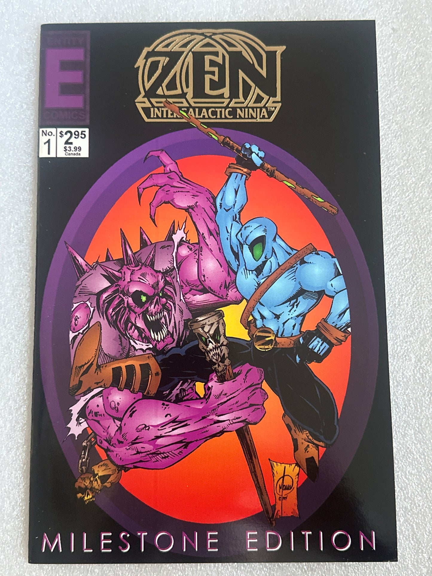 Zen Intergalactic Ninja #1 Milestone Edition Entity 1994