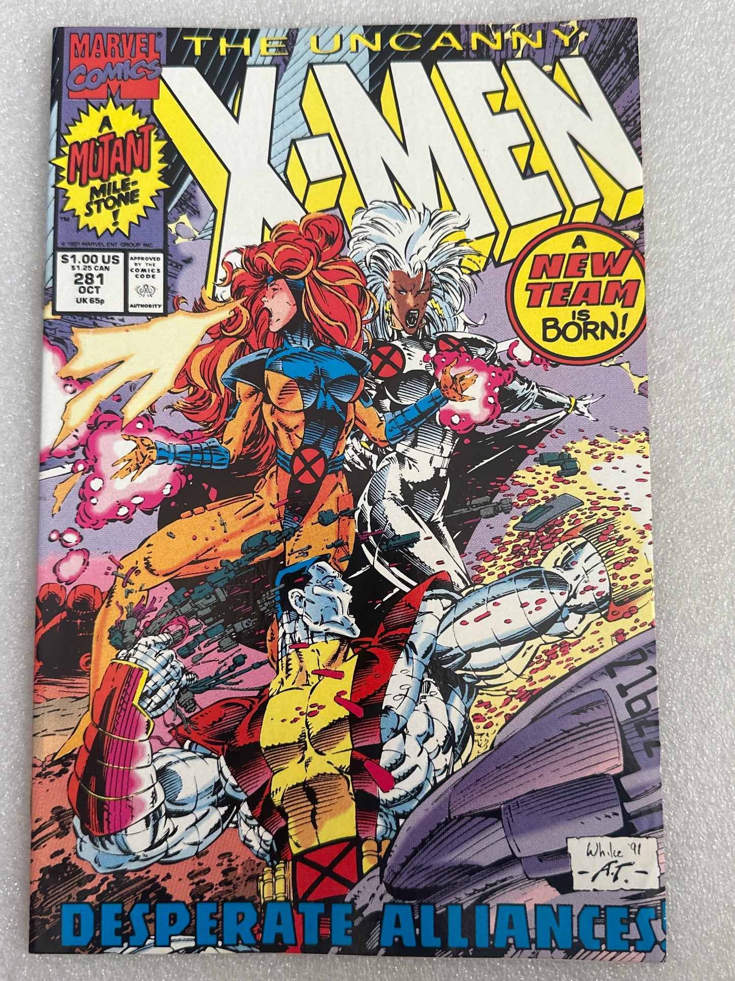 The Uncanny X-Men #281 Marvel 1991