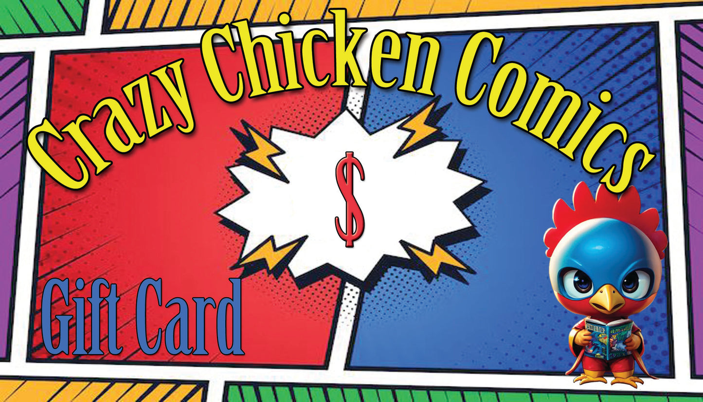 Crazy Chicken Comics Gift Card